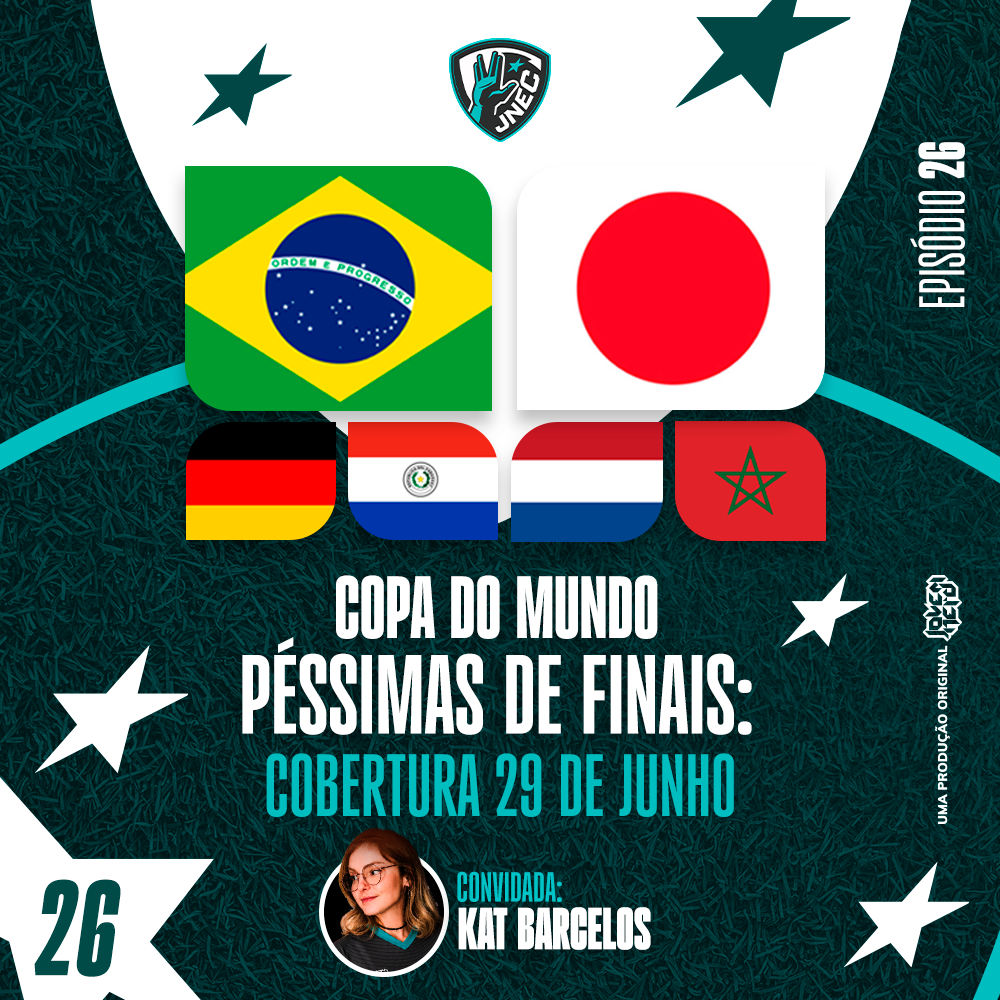 DIA #19 DA COPA 2026: 29 DE JUNHO - BRASIL PASSA SUFOCO MAS VENCE O JAPÃO | JNEC 26 episode artwork