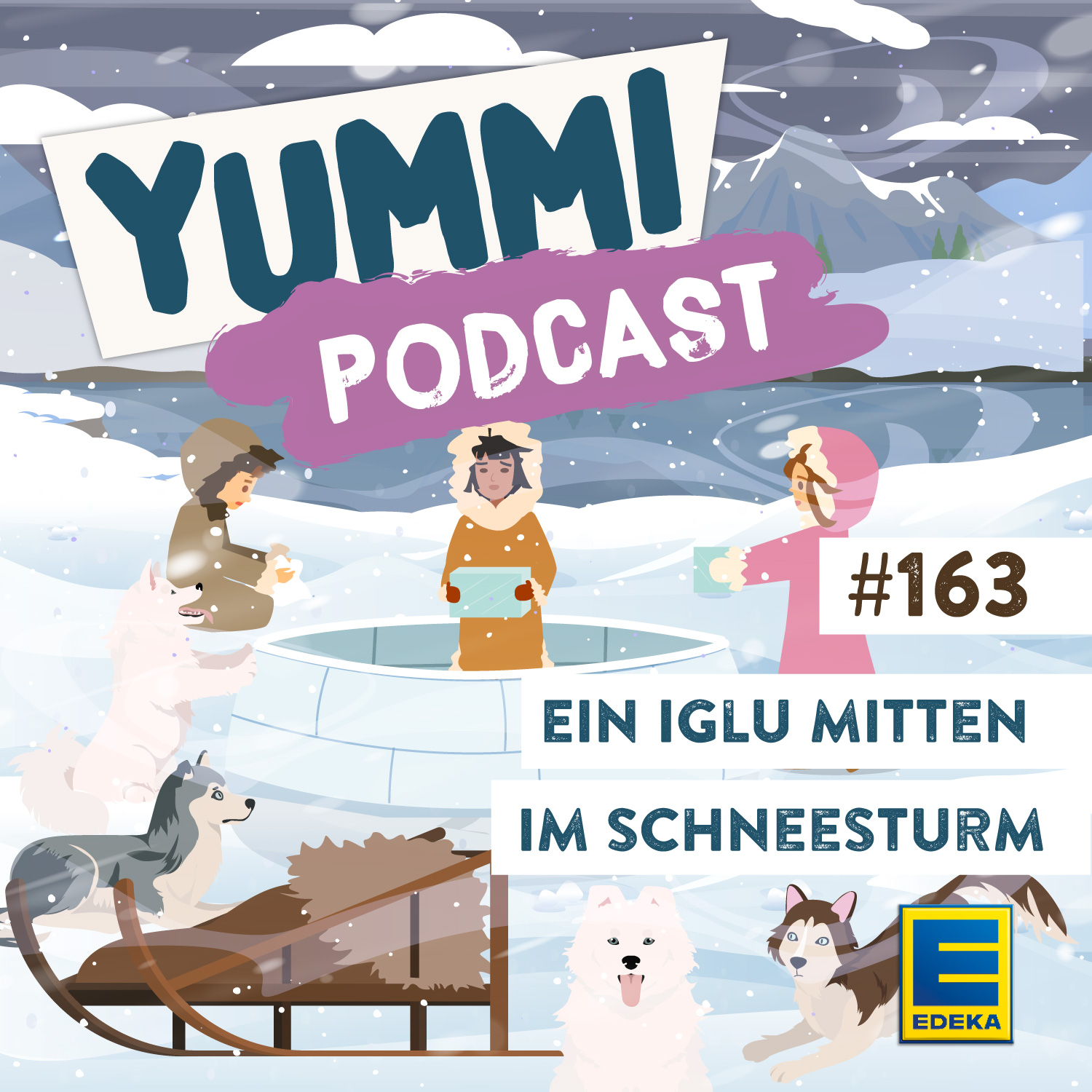 Cover: Ein Iglu mitten im Schneesturm
