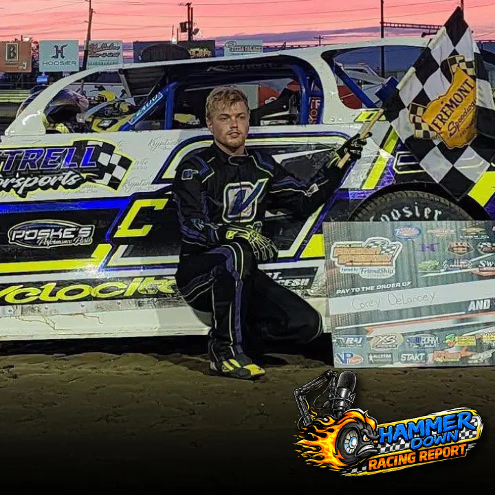 Ohio Valley Late Model Series Racer Corey DeLancey episode artwork