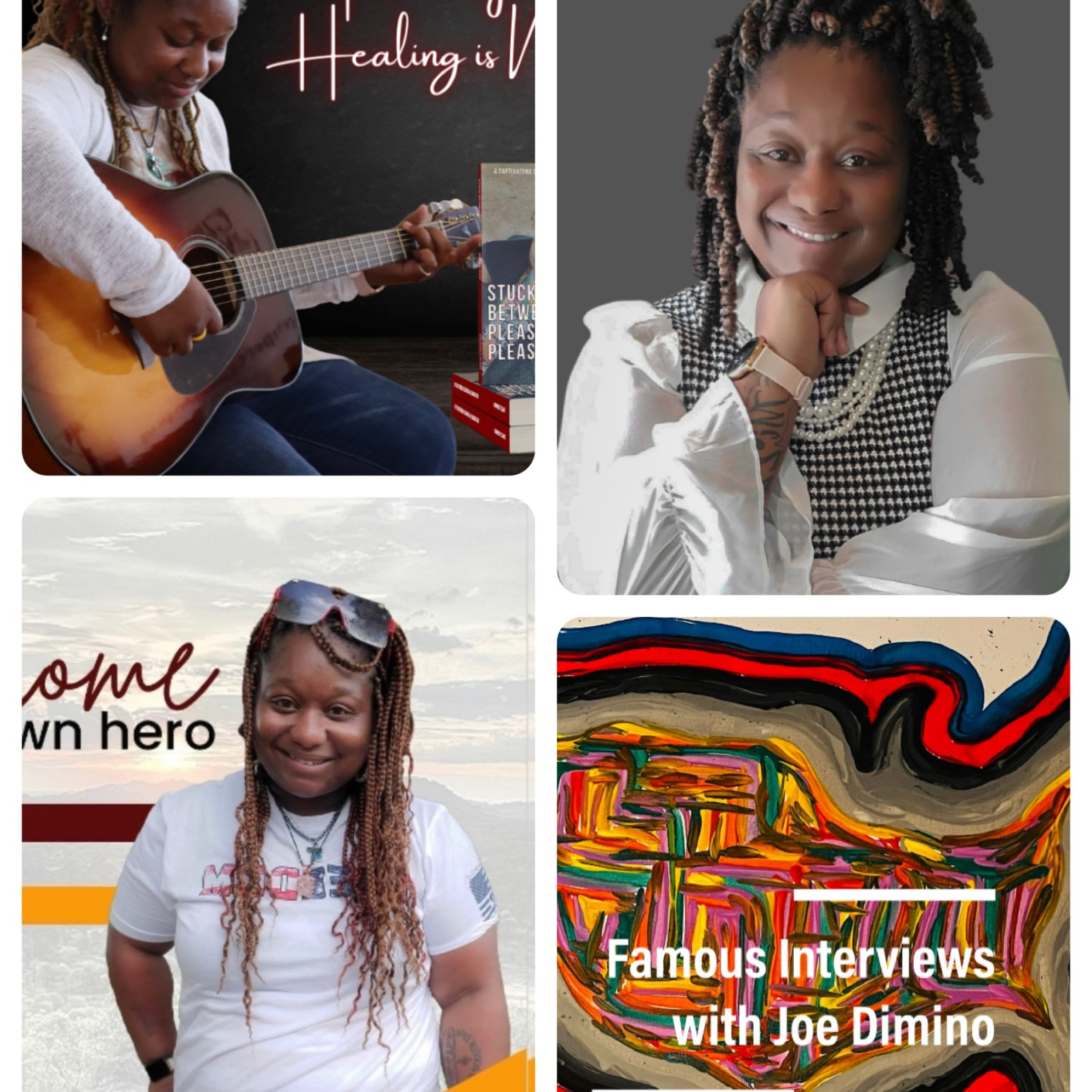 Veteran, Author, Motivational Speaker and Trauma Recovery Specialist Kimberly Clark
