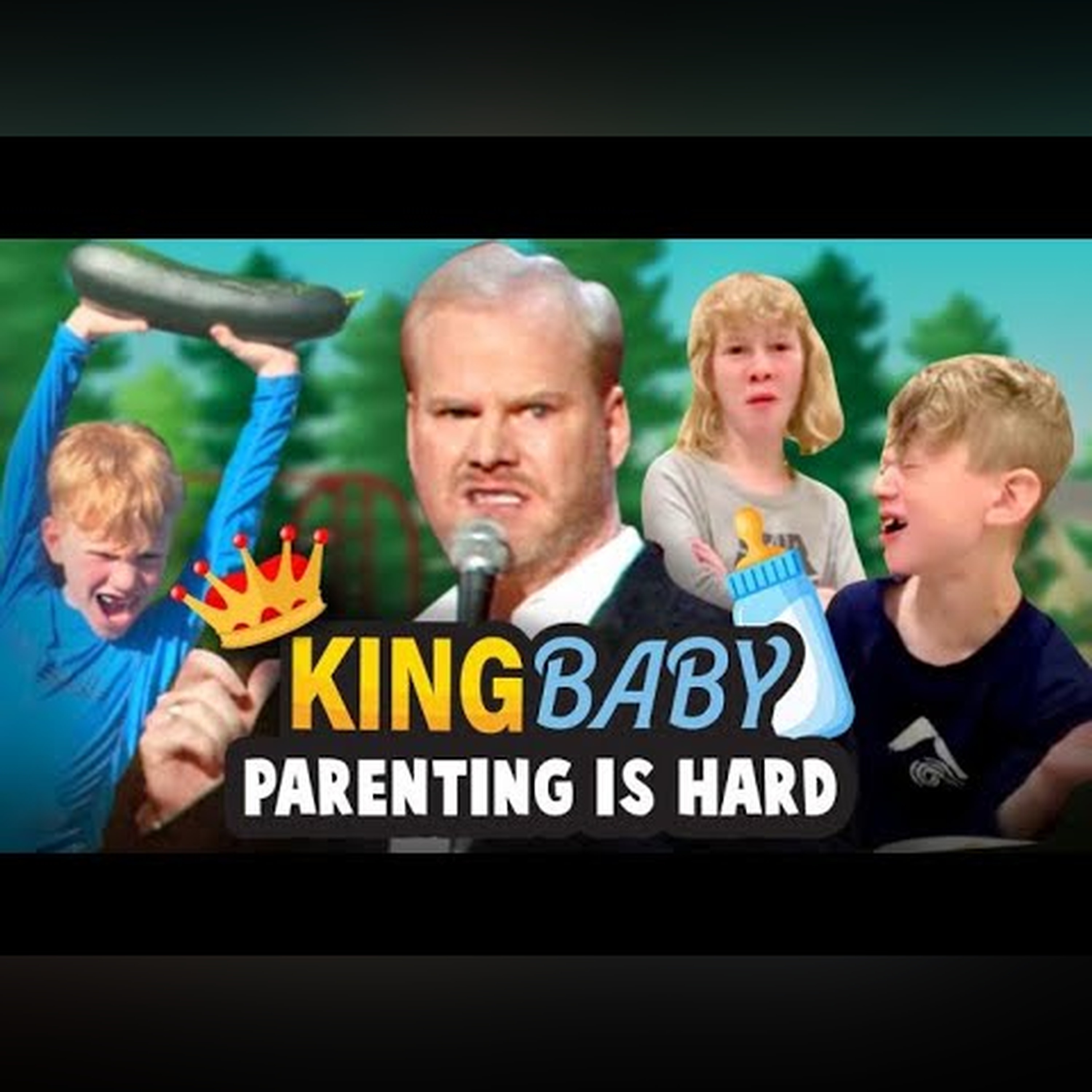 "Parenting is HARD" - Jim Gaffigan Stand up (King Baby)