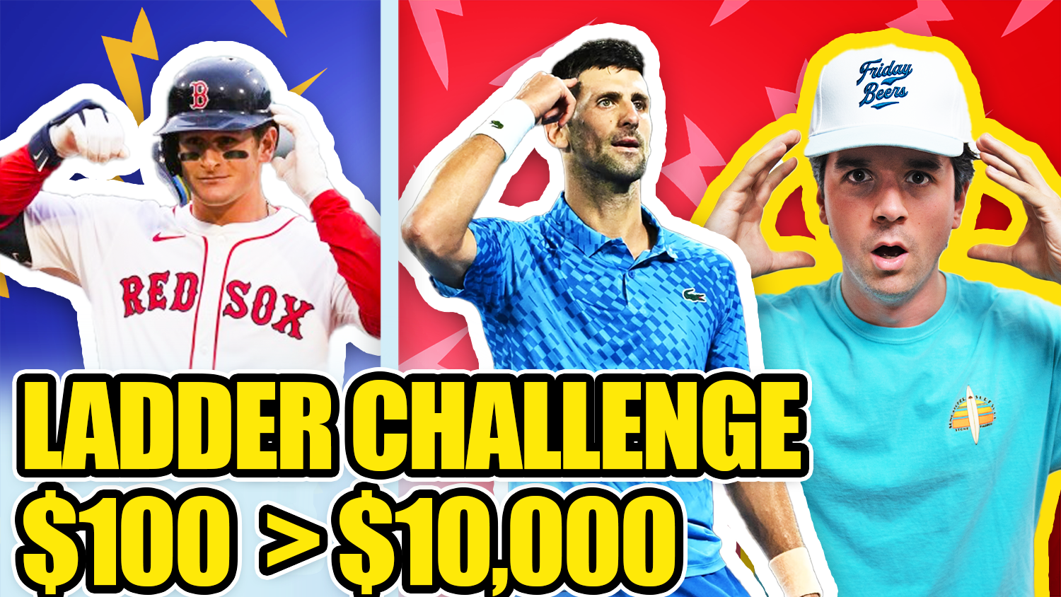 Betting Ladder Challenge $100 to $10,000