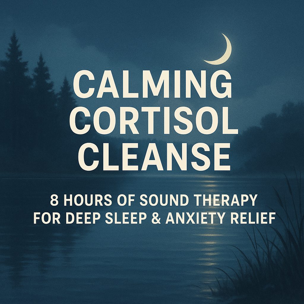 Calming Cortisol Cleanse – 8 Hours of Sound Therapy for Deep Sleep & Anxiety Relief