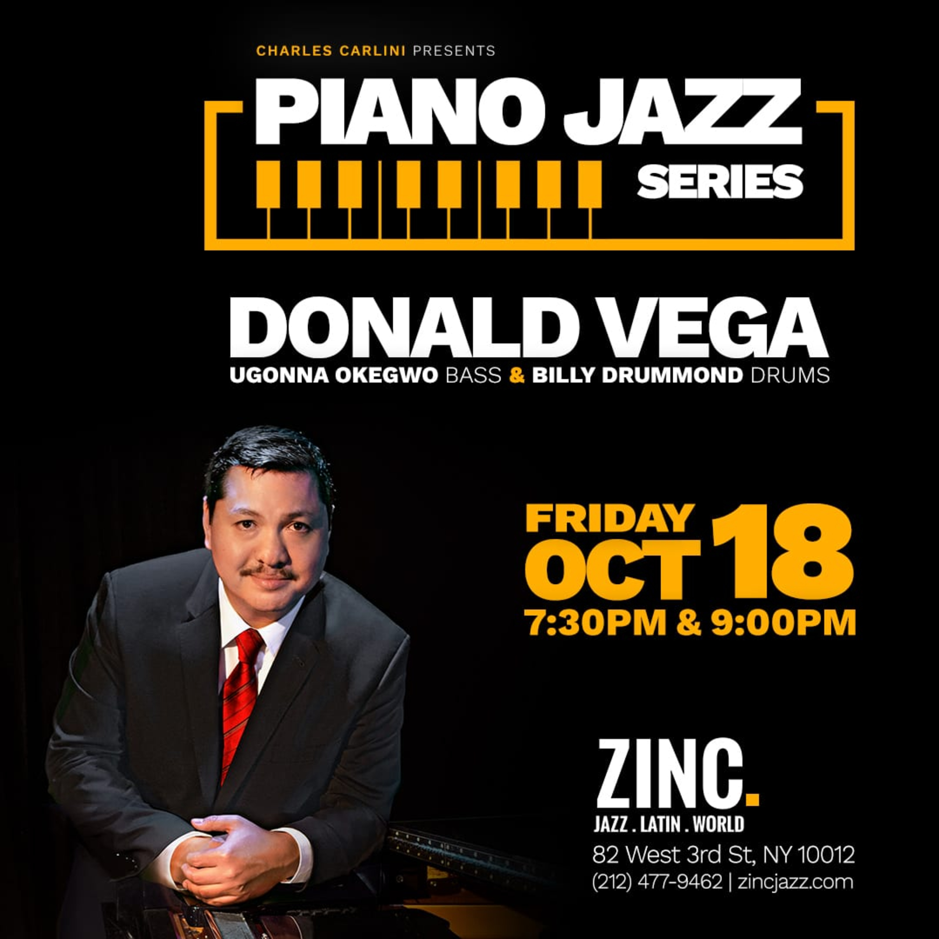 Jazz Pianist, Composer & Educator Donald Vega episode artwork