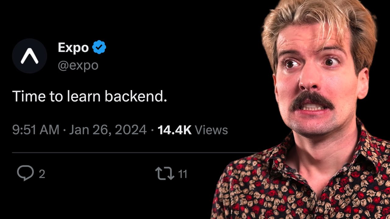 Mobile Devs Hate Servers. Expo Wants To Fix That. | Theo - t3․gg