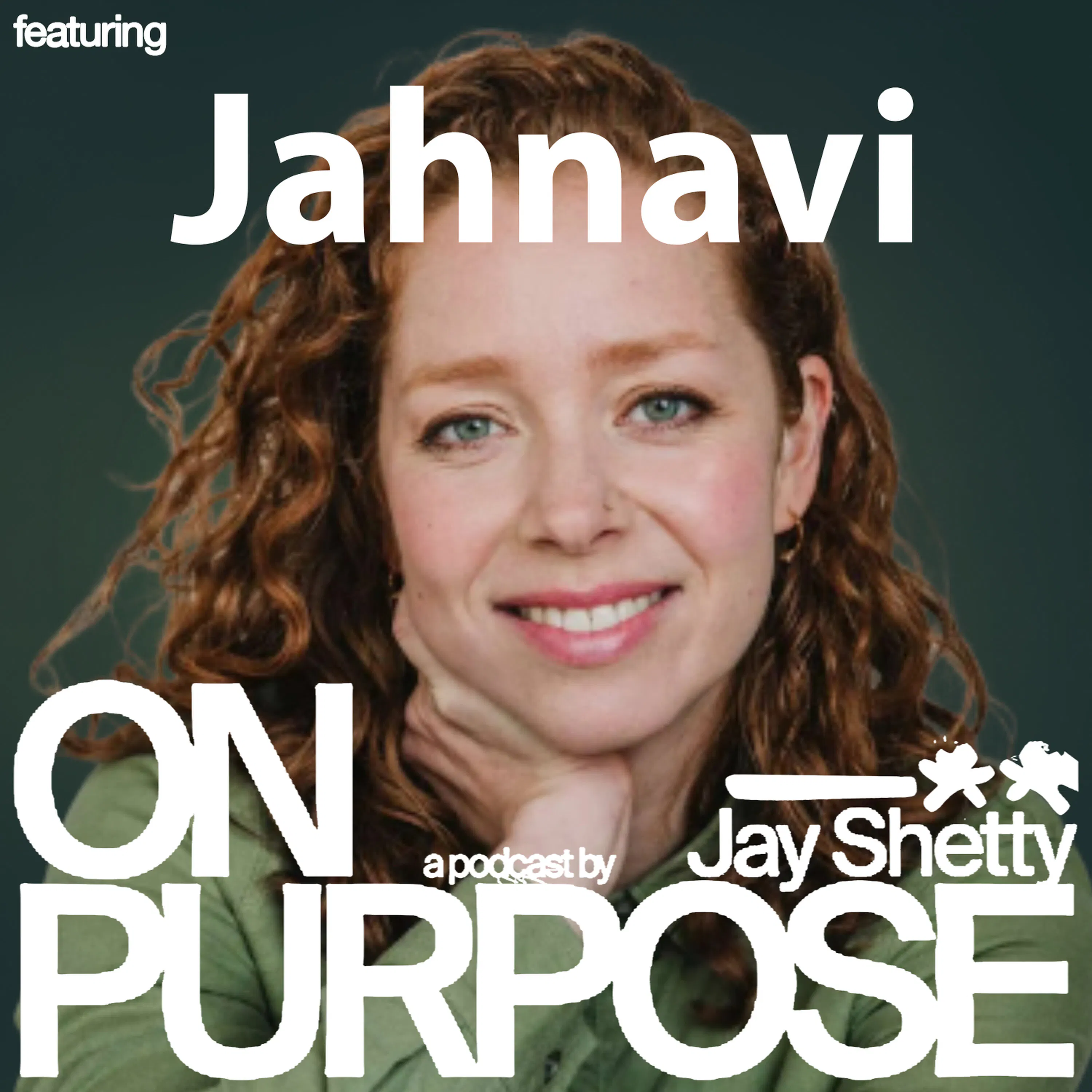 Cover art for the episode "Jahnavi: How to Create Inner Calm When Life Feels Overwhelming (THIS Simple Daily Practice When Your Mind Won't Stop!)" from On Purpose with Jay Shetty