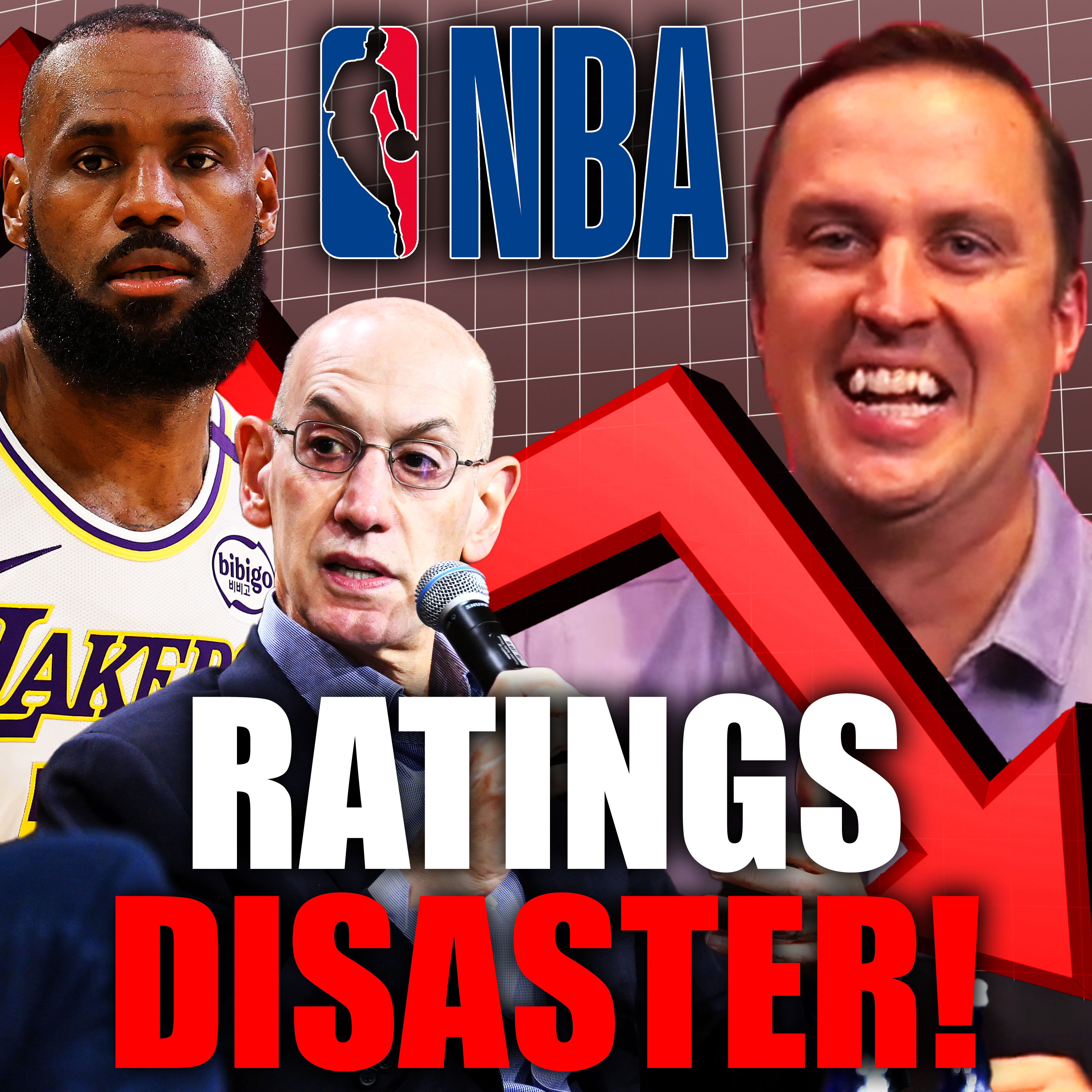 NBA Viewership Continues To Tank! Can The League Be Resurrected? + Trey Wallace & Kelly In Vegas | episode artwork