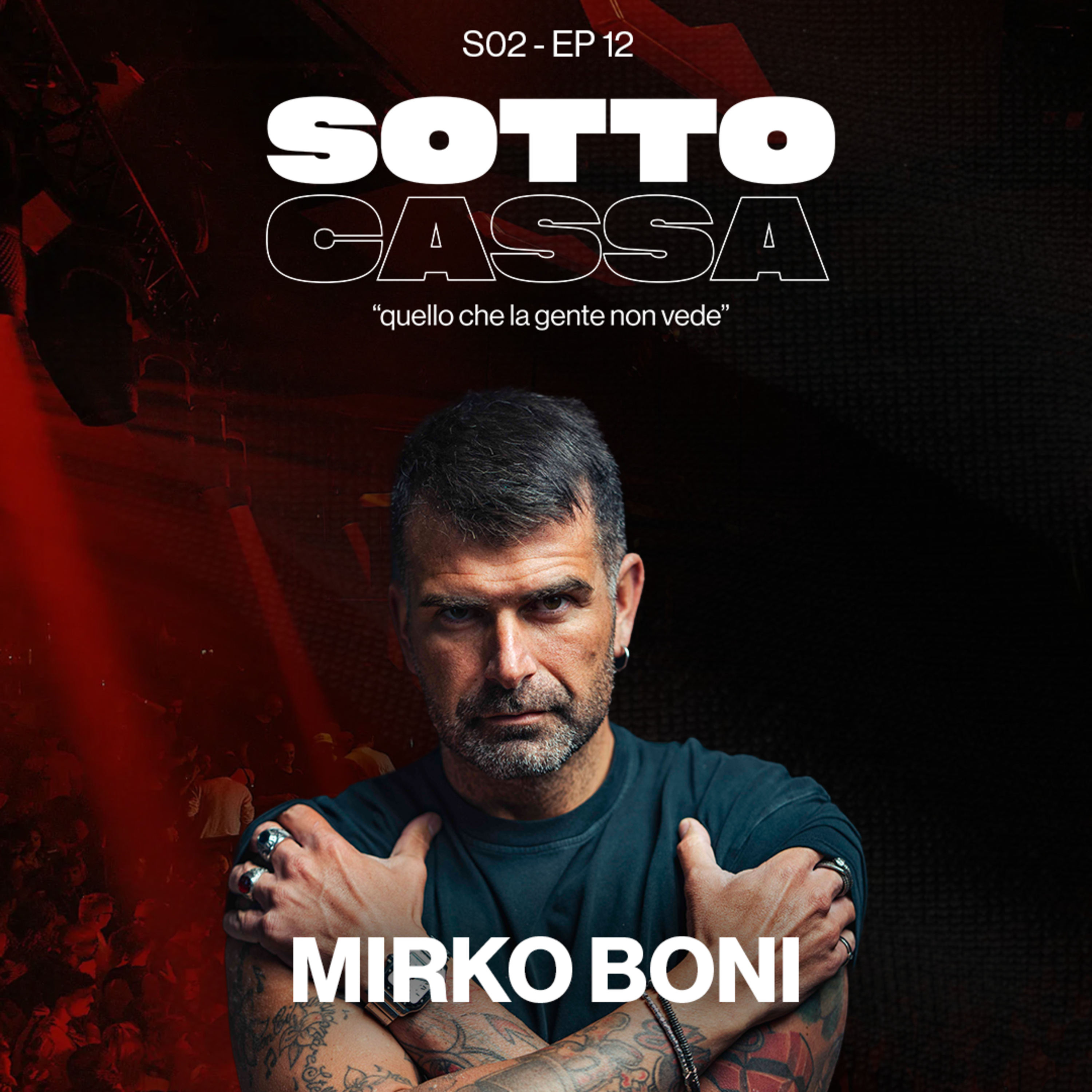 SOTTOCASSA - MIRKO BONI - S02 EP.12 / Il mondo della notte con leggerezza e PASSIONE. episode artwork