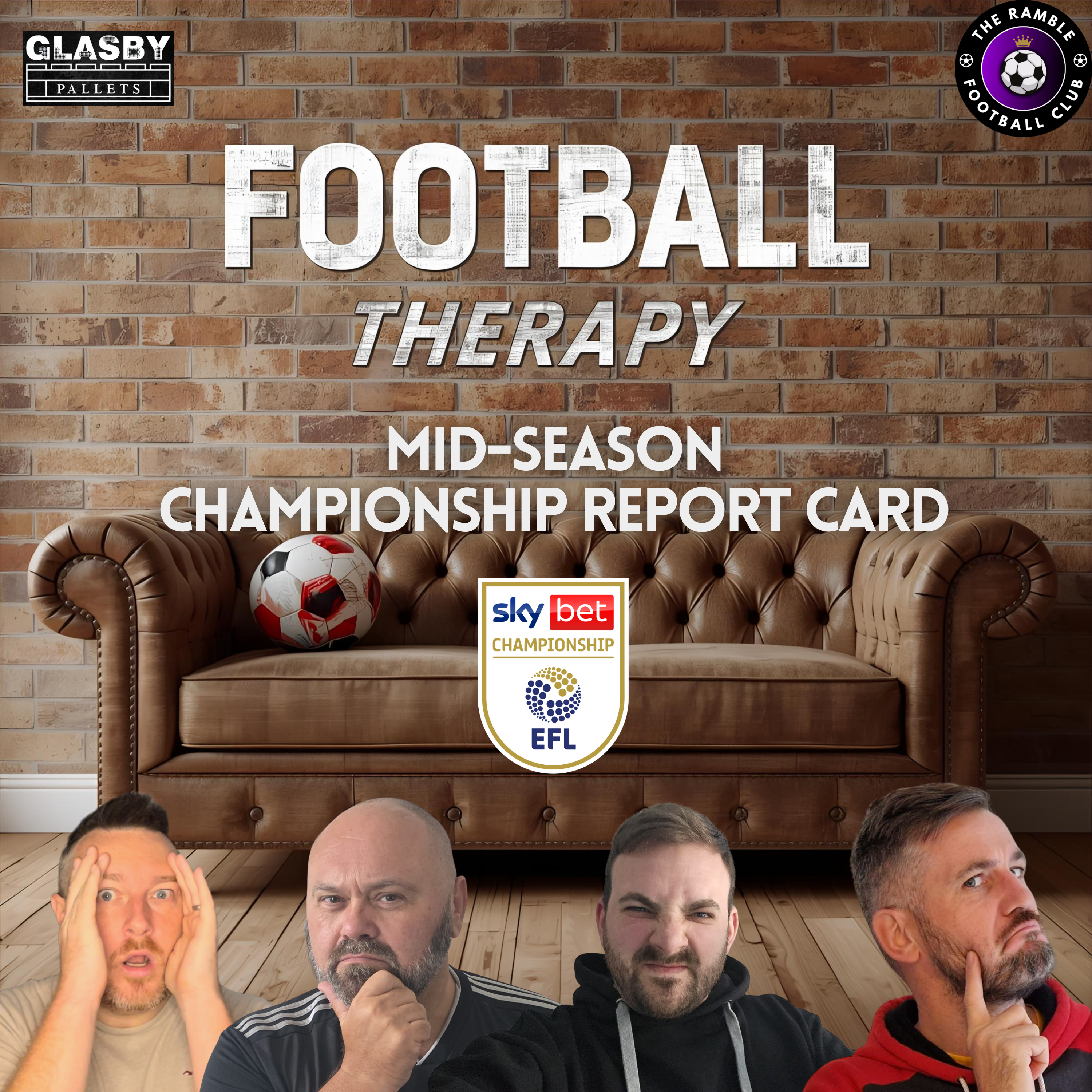 🛋️⚽ FOOTBALL THERAPY | MID-SEASON REPORT CARD FOR THE CHAMPIONSHIP! ⚽🛋️