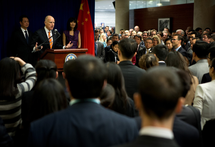 Jerry Brown on Newsom's Trip to China
