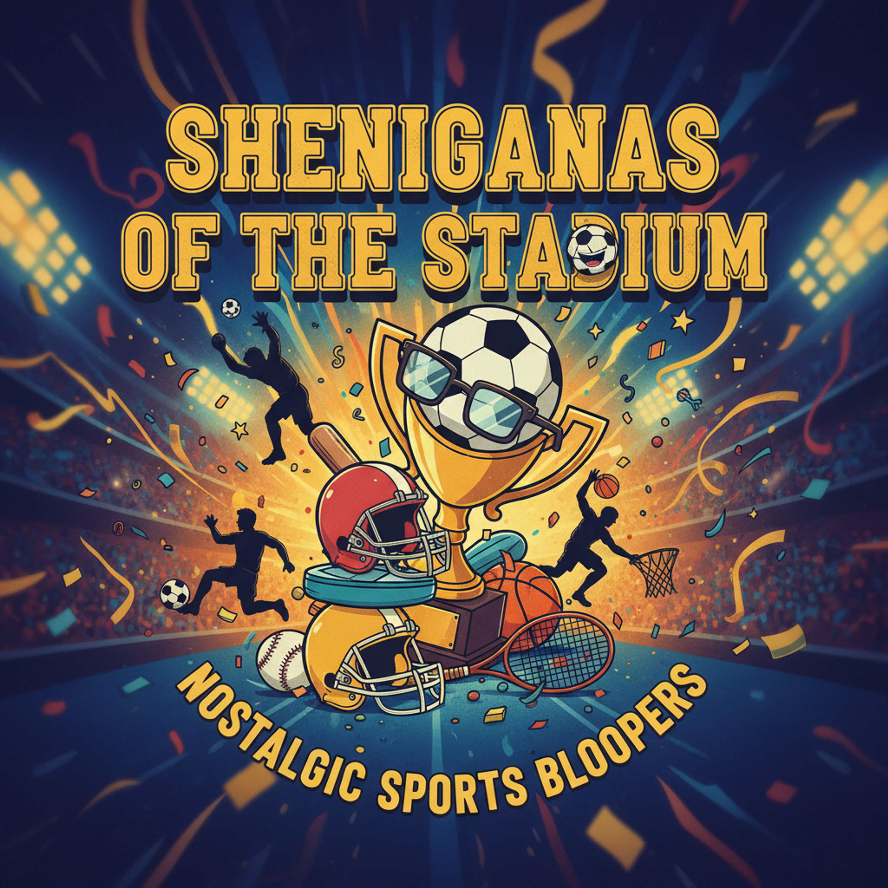 Shenanigans of the Stadium Nostalgic Sports Bloopers cover art