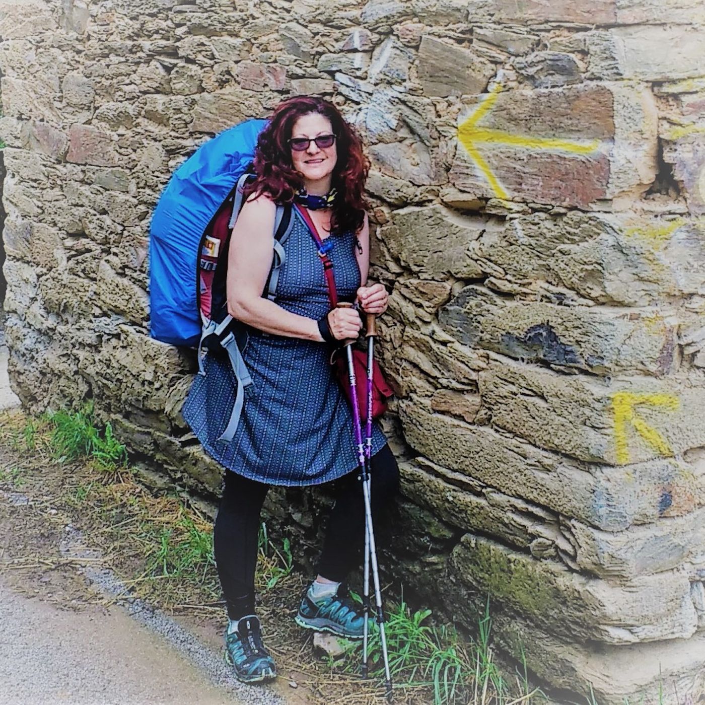 C W Lockhart, author of Blanket of Stars: Thru-hiking the Camino de Santiago episode artwork