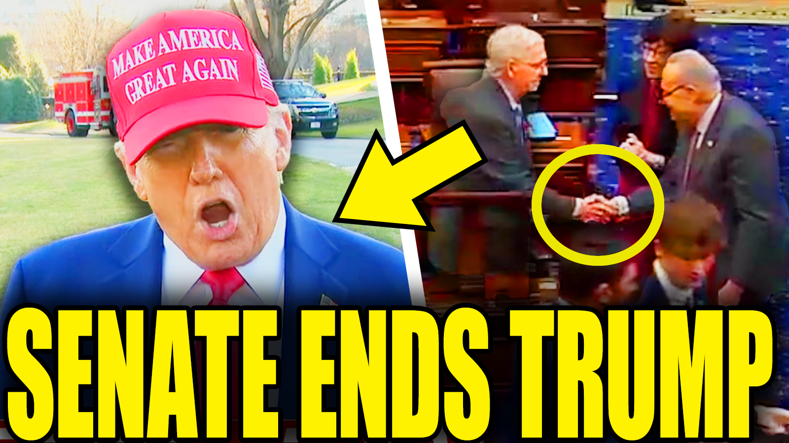 Trump Declares War On Own Party As Senate Ends Midterm Rigging Plan episode artwork
