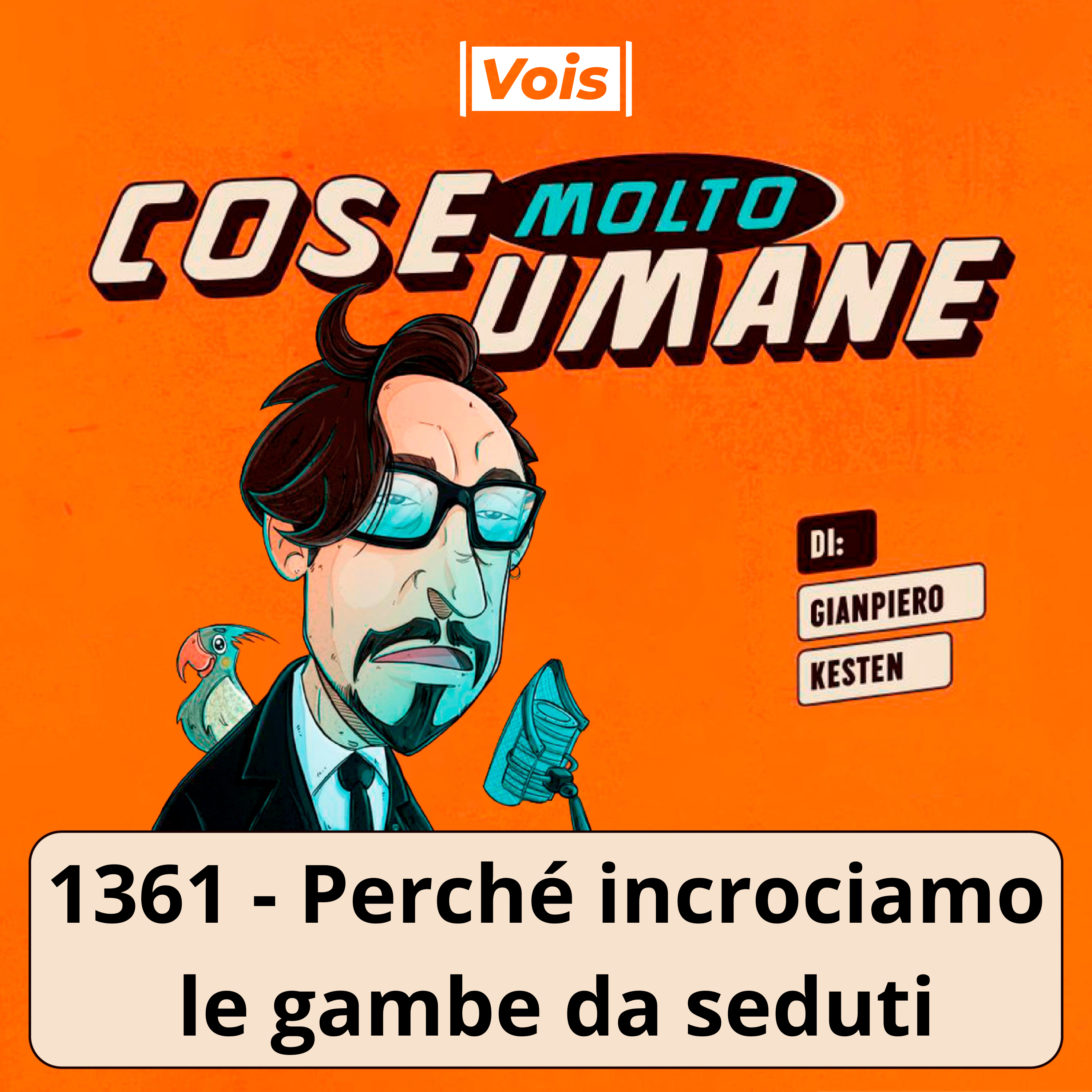 1361 - Perché incrociamo le gambe da seduti