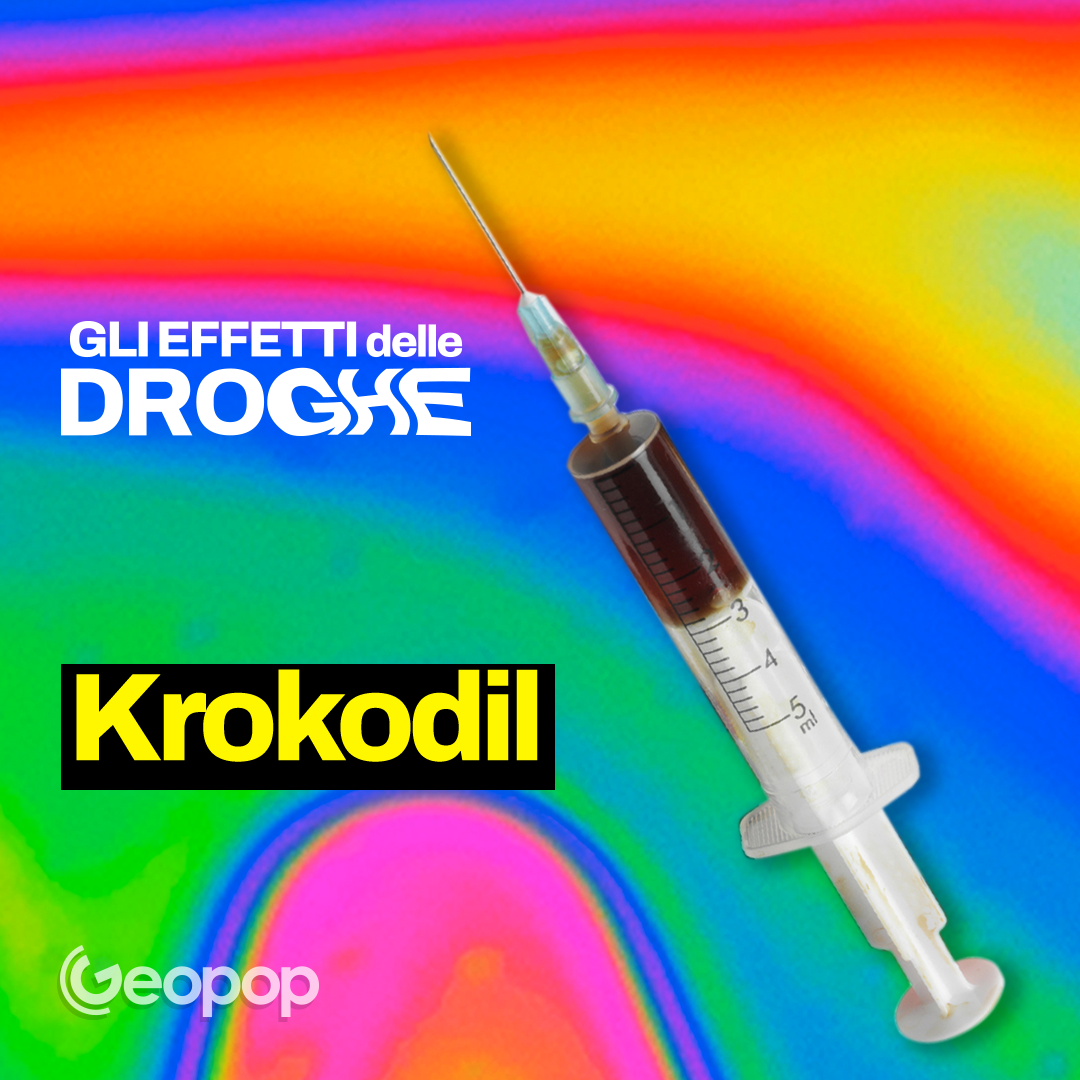 EP. 10 - Krokodil, cos'è e quali effetti ha sul corpo la droga che "mangia" la pelle