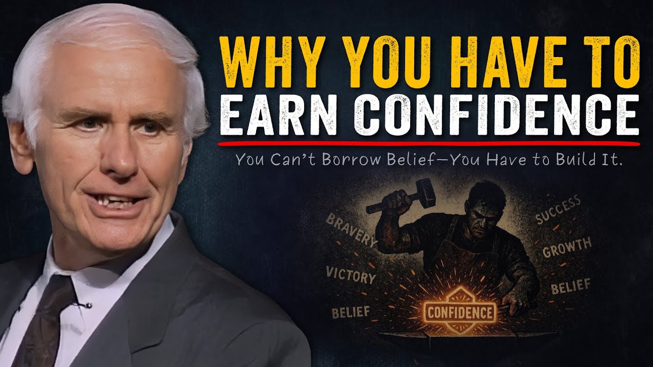 The Principle of Earned Confidence | Jim Rohn Motivation