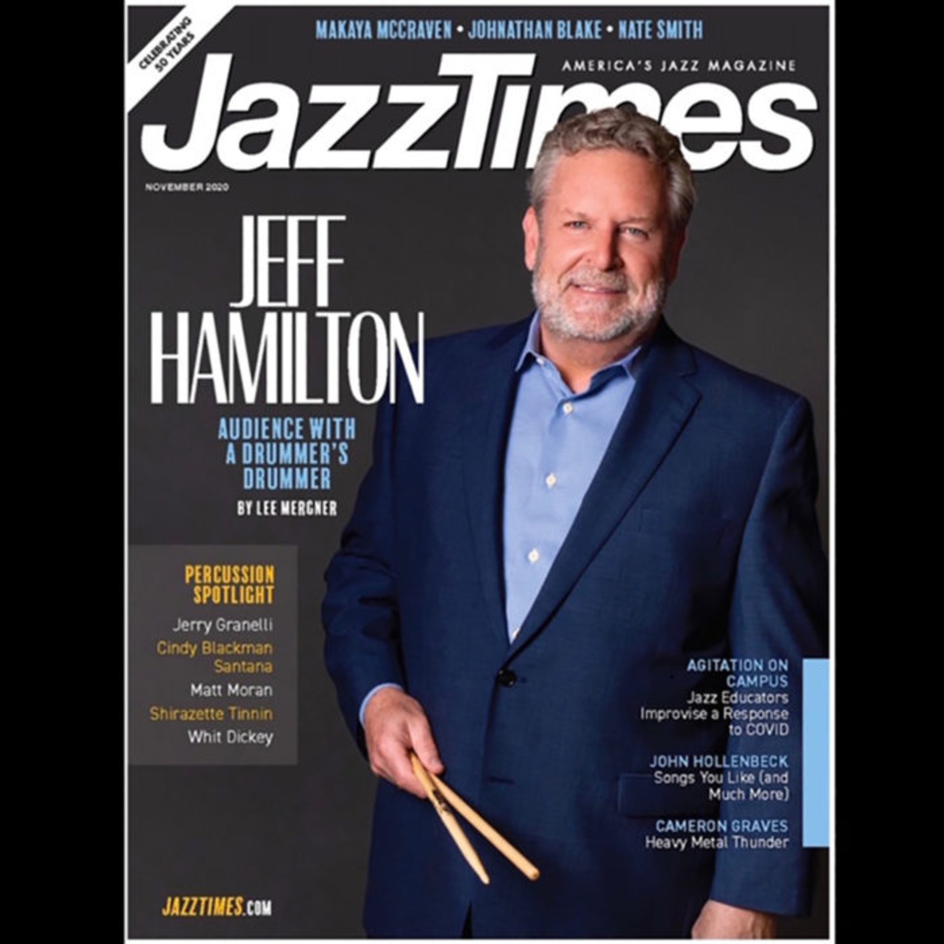 Jazz Drummer, Arranger, Composer & Educator Jeff Hamilton
