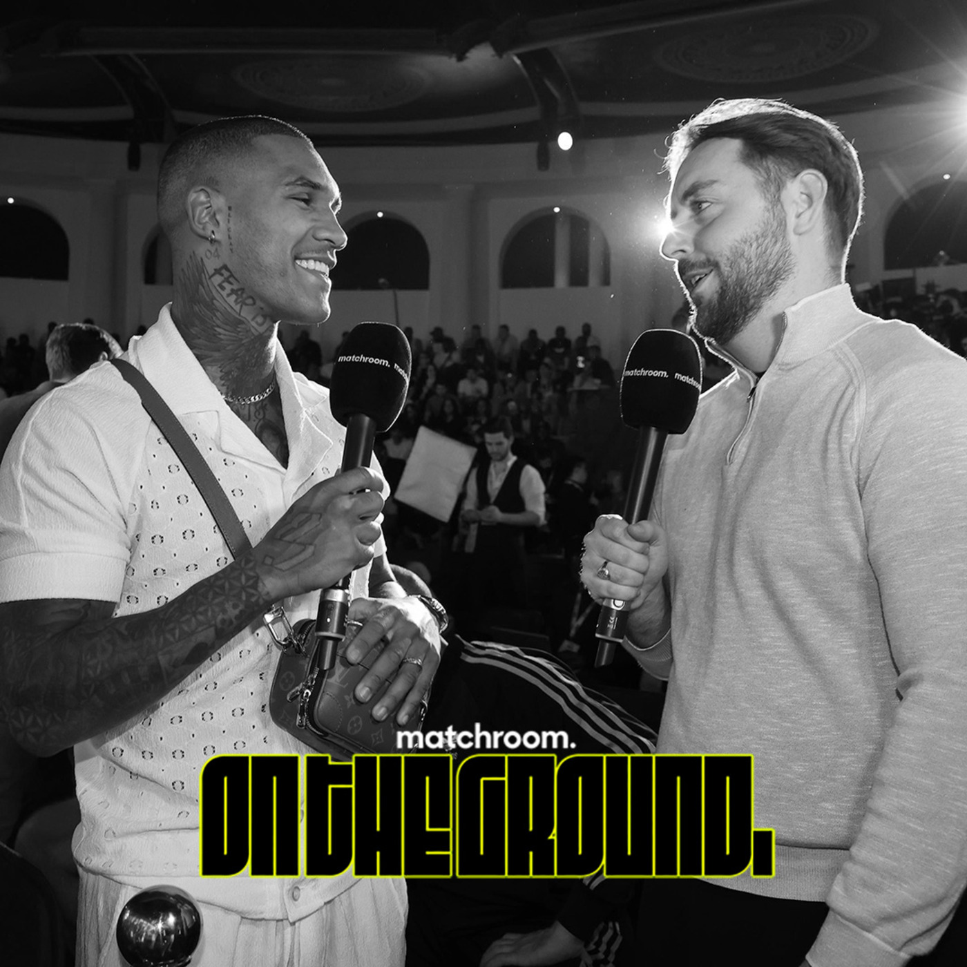 On The Ground: Joshua Vs Ngannou (Weigh In)
