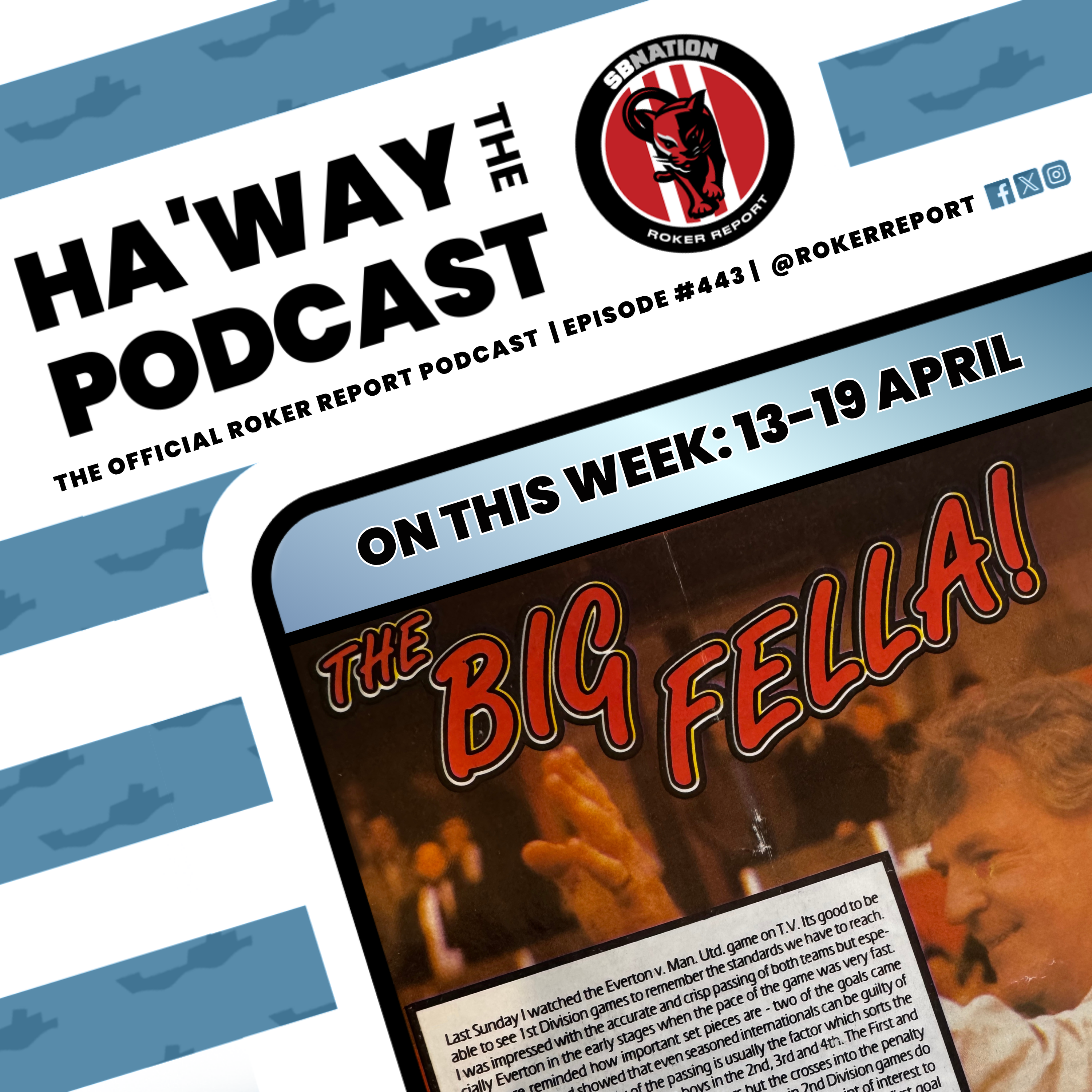 ON THIS WEEK | 13-19 April | Mackemenemy Departs | Sunderland Promoted 76 | Play Offs | Wembley