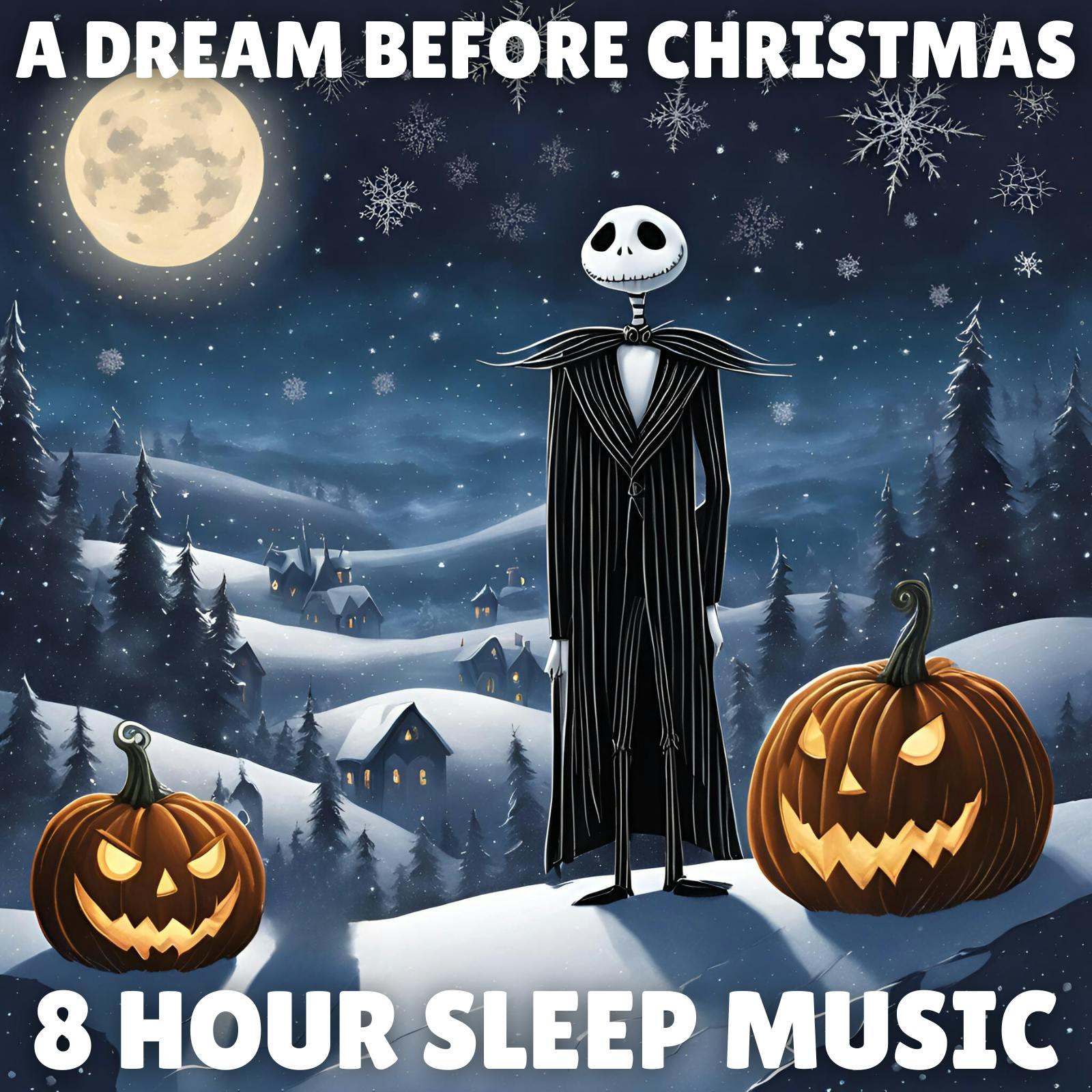 π Sleep Story | A Dream Before Christmas | 20-Minute Bedtime Story Inspired by The Nightmare Before Christmas π