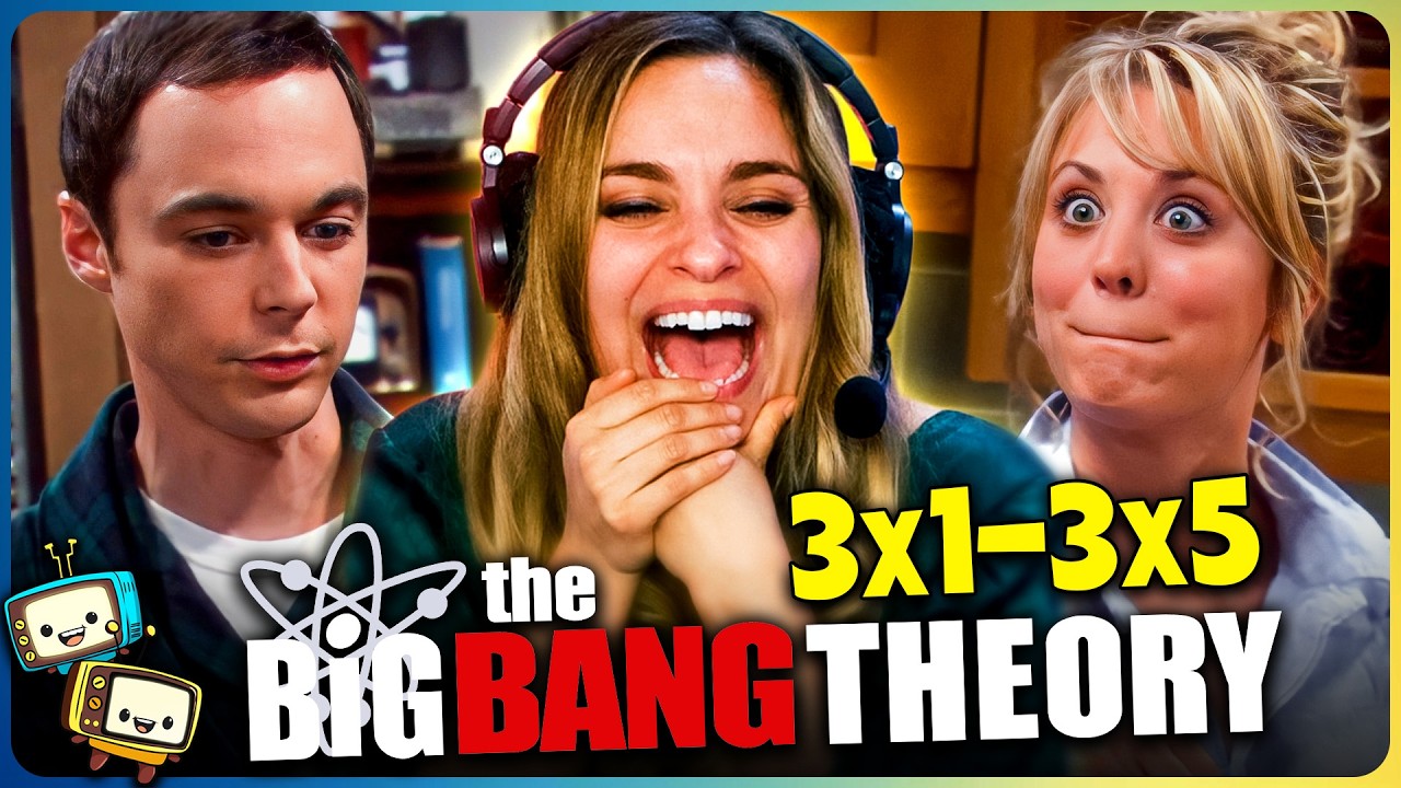 THE BIG BANG THEORY (2009) Season 3 Episodes 1-5 Reaction! | First Time Watch episode artwork