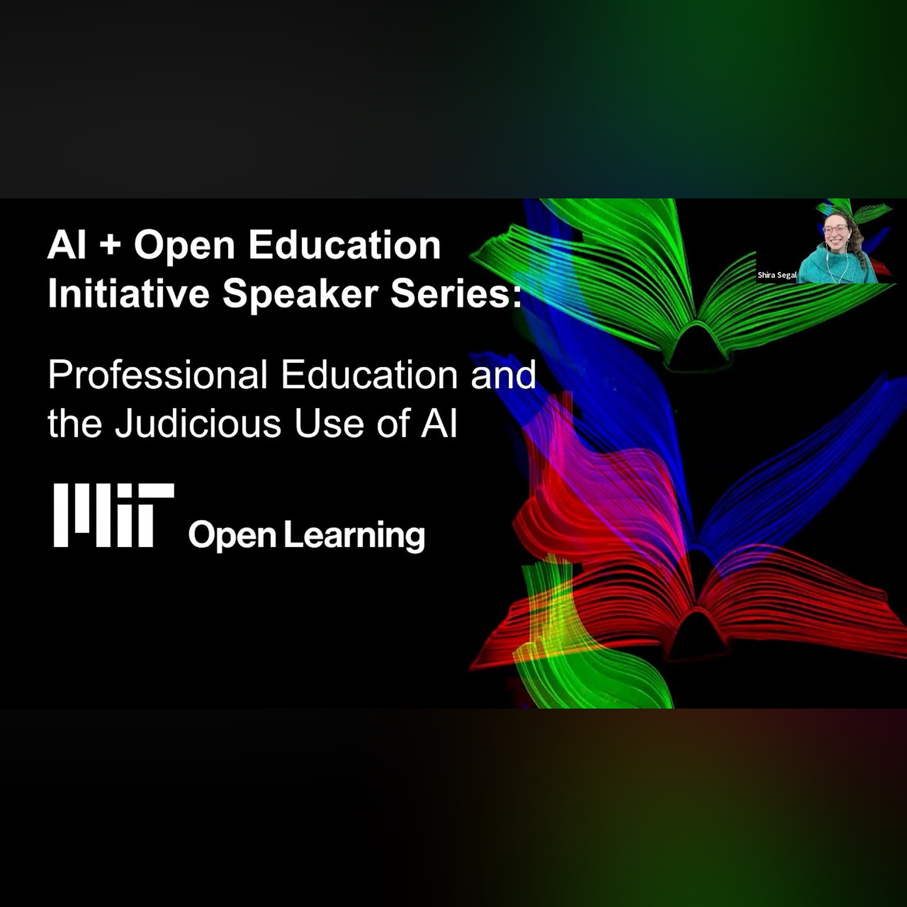 AI + Open Education Initiative: Professional Education and the Judicious Use of AI