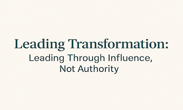 OS 135: From Boss to Conductor – Leading Through Influence, Not Authority