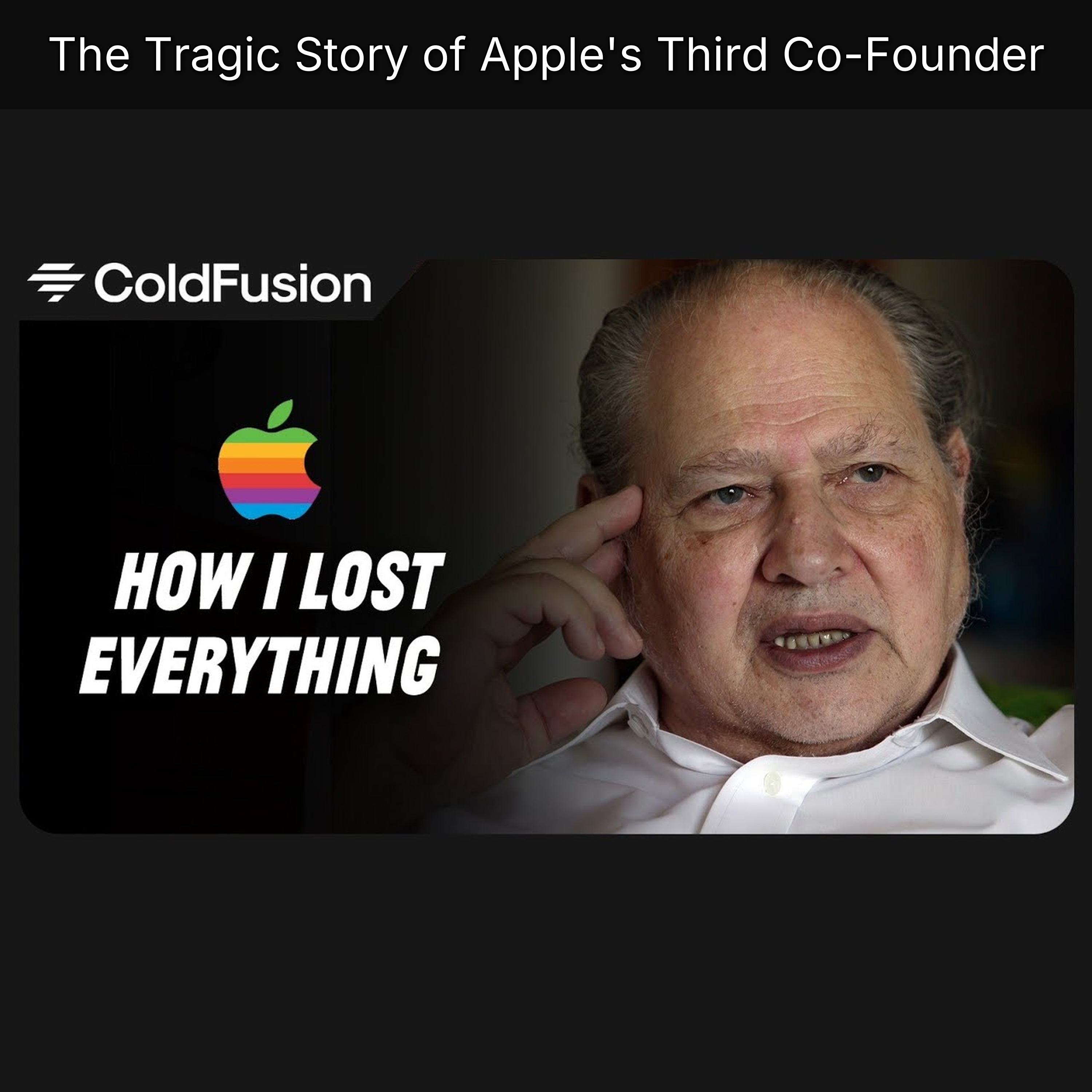 The Tragic Story of Apple's Third Co-Founder