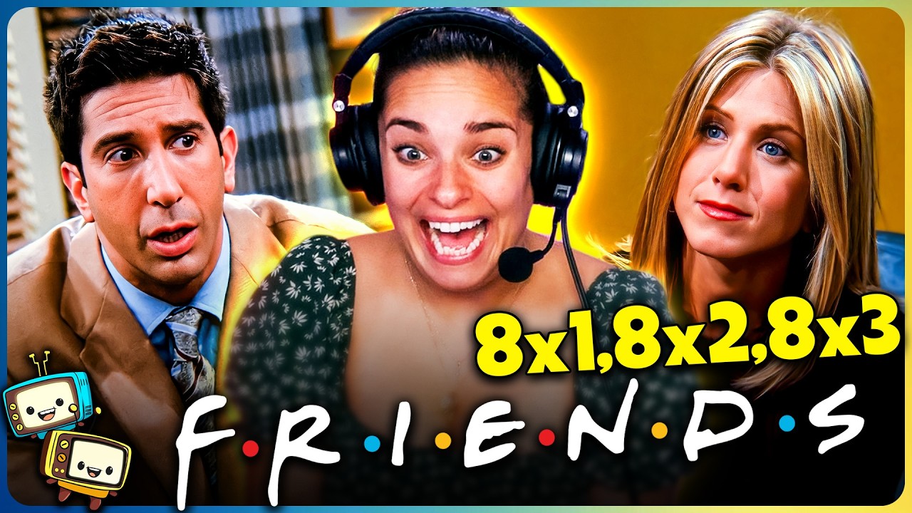 FRIENDS (2001) Season 8 Episodes 8x1, 8x2 & 8x3 Reaction! | First Time Watch! episode artwork