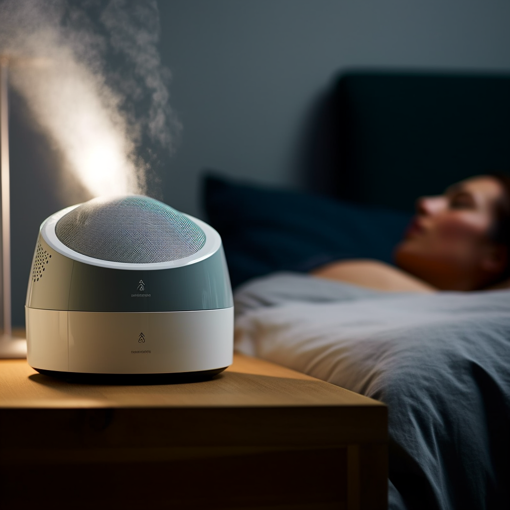 Deep Sleep with Humidifier Fan Noise 8 Hours