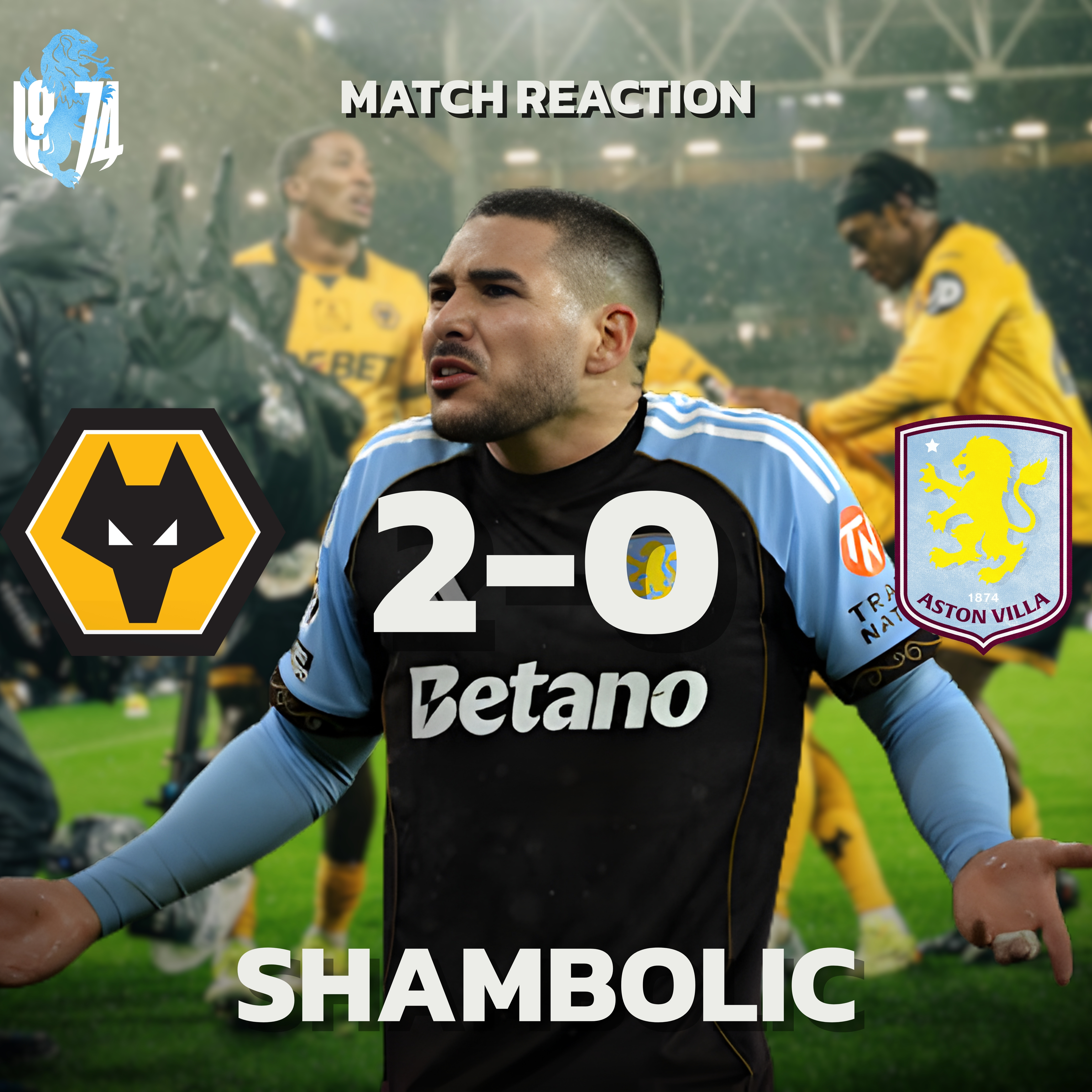 Wolves 2-0 Aston Villa: ABJECT… Forget About Achieving Our Goals right now....
