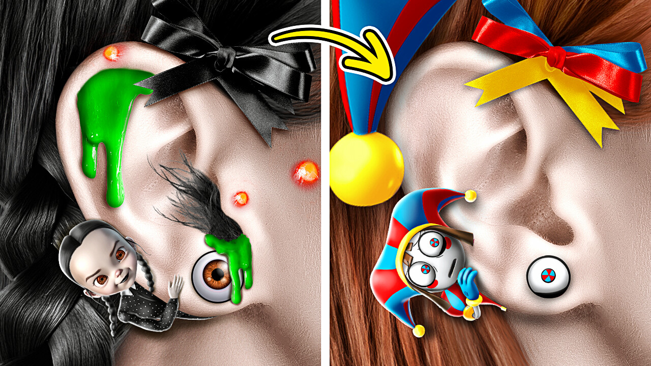 Der fantastische Digital Circus im echten Leben! Extremes Umstyling von Weirdo zur Schul-Queen! episode artwork