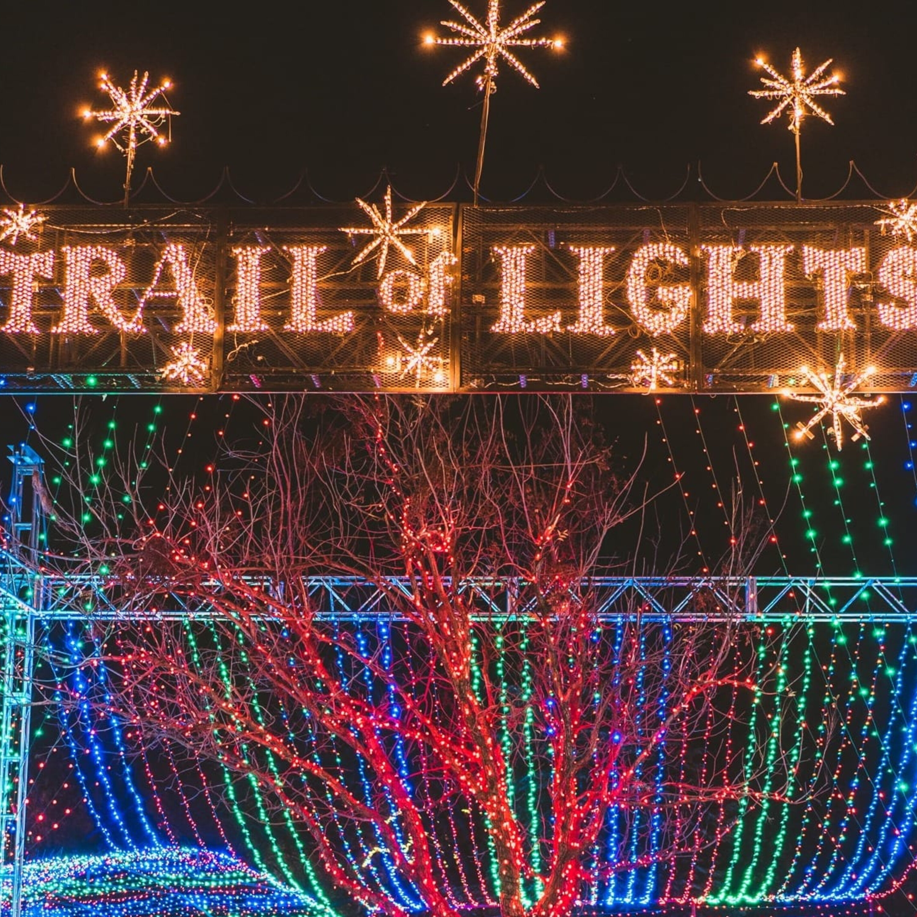 5 Details on going through drive thru Trail of Lights 2020 episode artwork