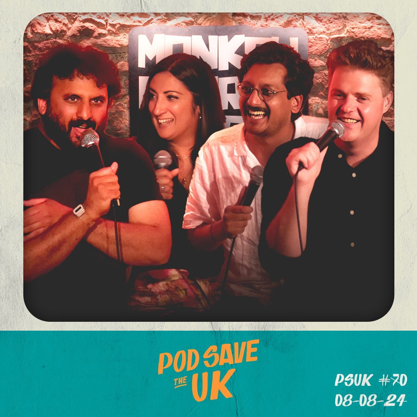 Live! Finding hope in the wake of Britain's racist riots - with Ahir Shah & Tom Ballard
