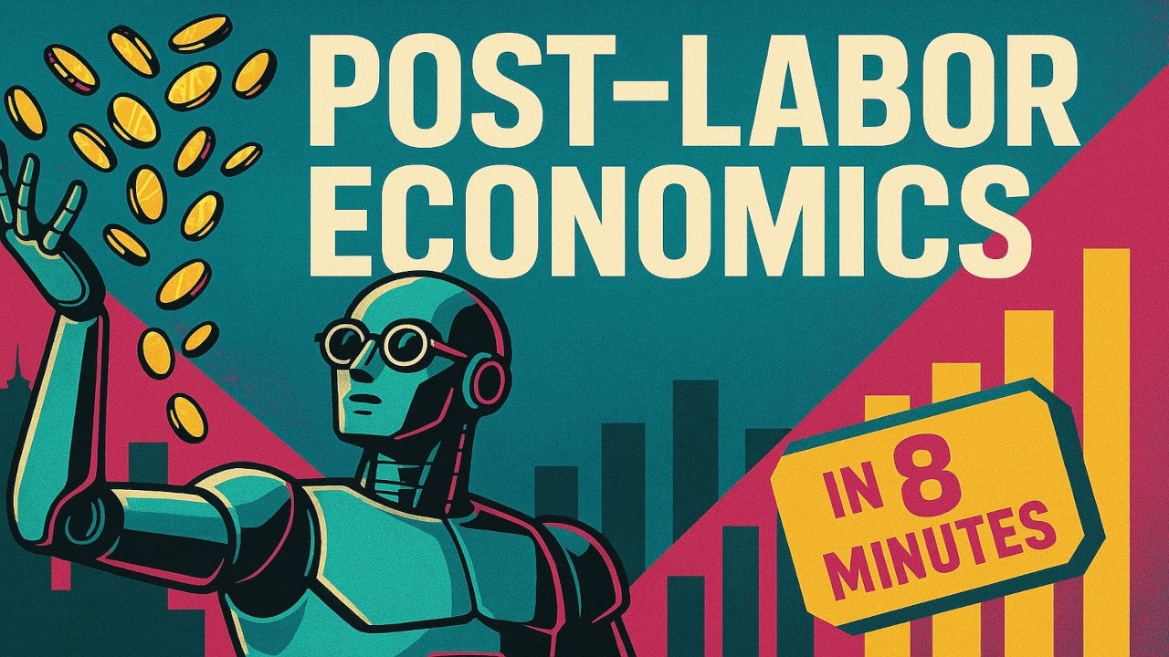 Post-Labor Economics in 8 Minutes - How society will work once AGI takes all the jobs! | Artificial Intelligence Masterclass