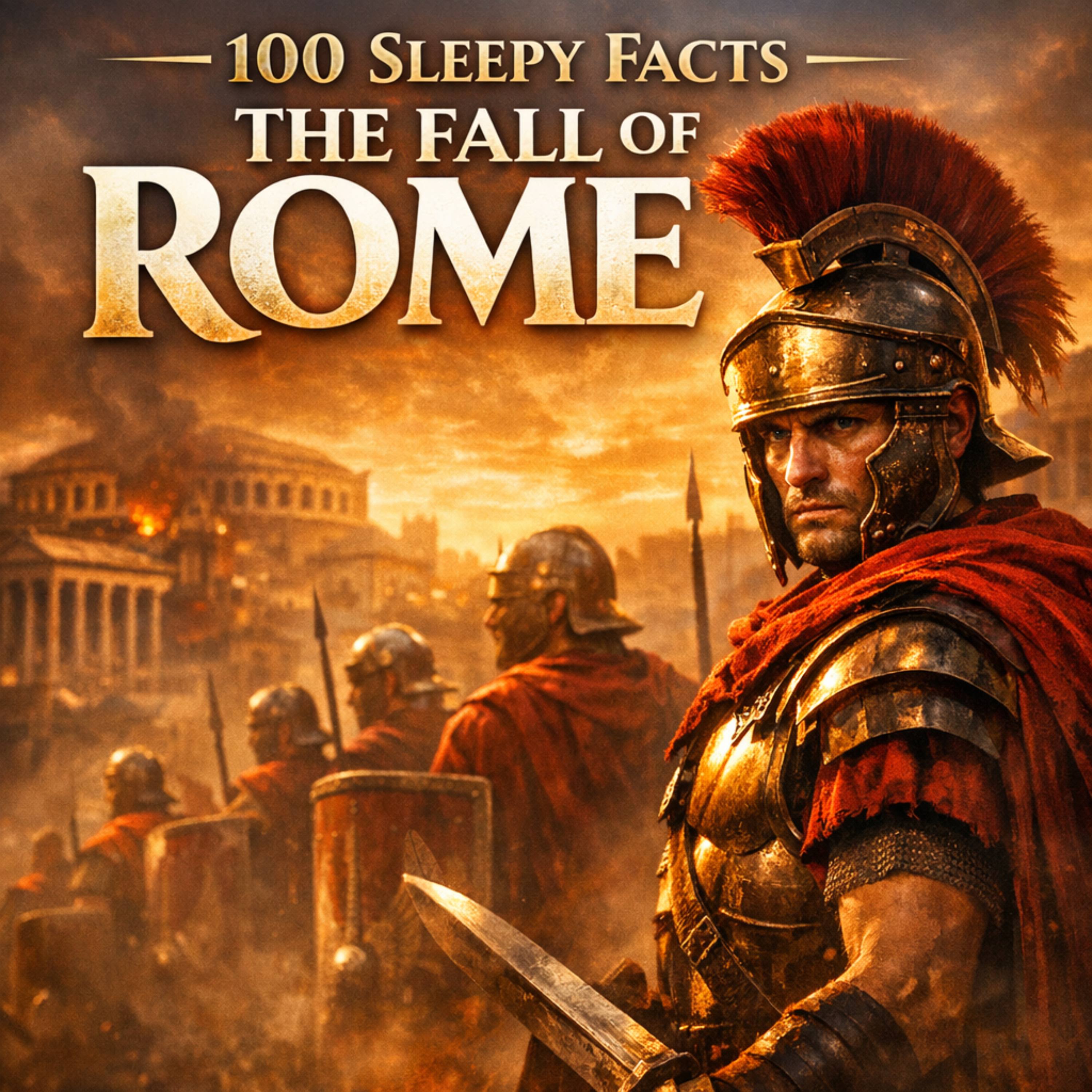 100 Sleepy Facts About the Fall of Rome — Fall Asleep to History and Drift Through the Empire’s Final Days episode artwork