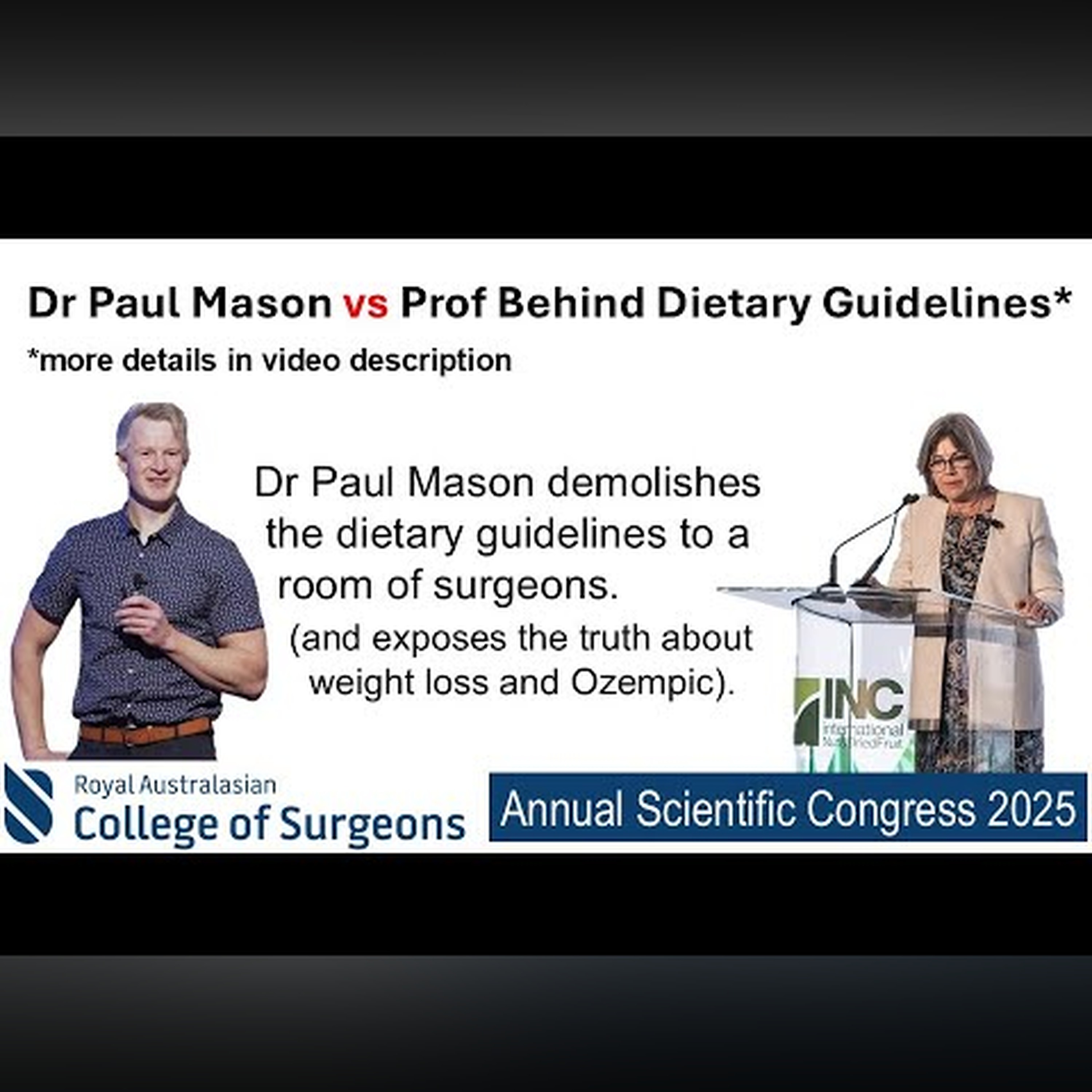 Dr. Paul Mason - 'Dr. Paul Mason vs Prof. Behind Dietary Guidelines'