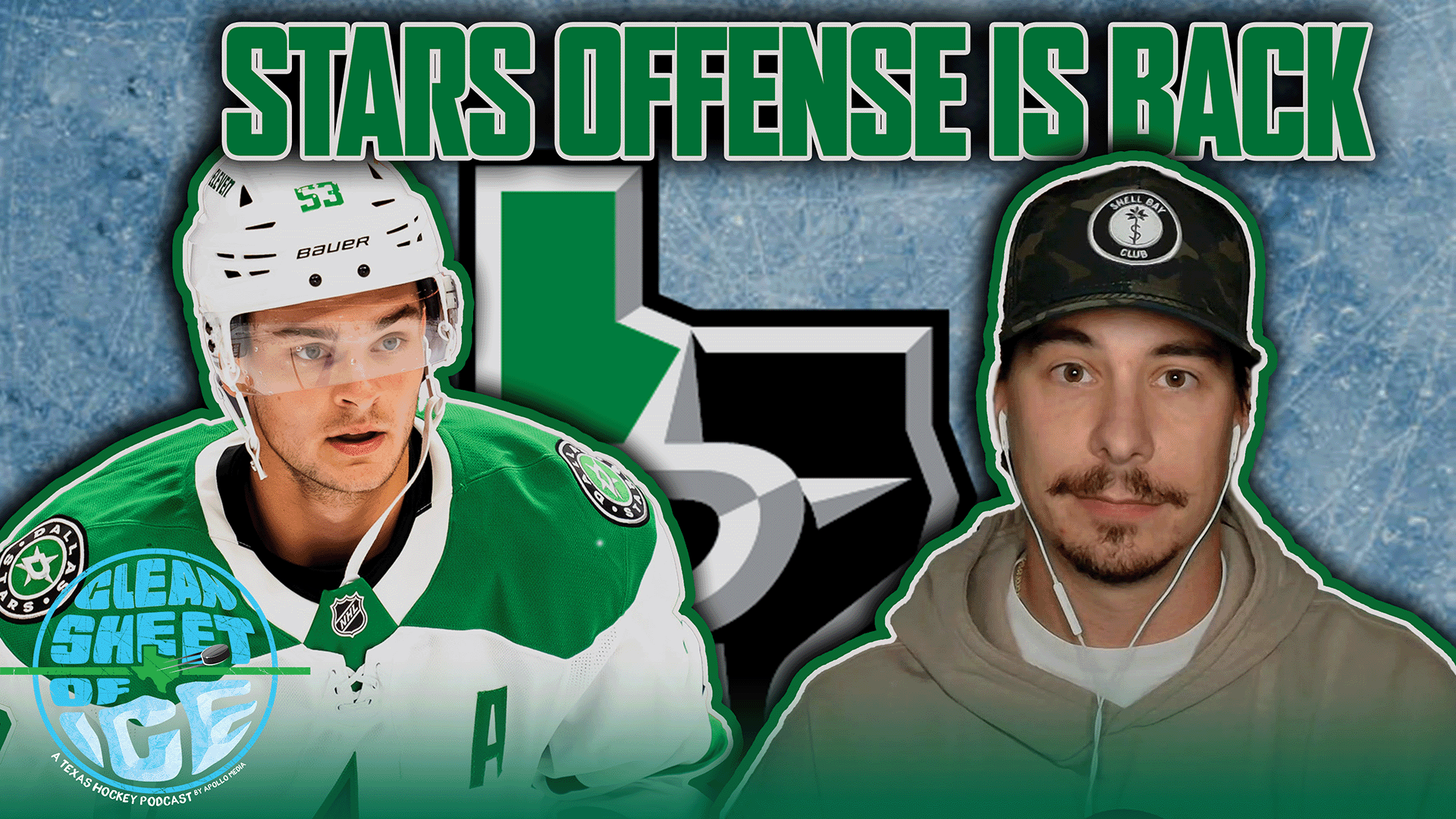 The Stars Offense Is Humming! || Clean Sheet of Ice Podcast episode artwork