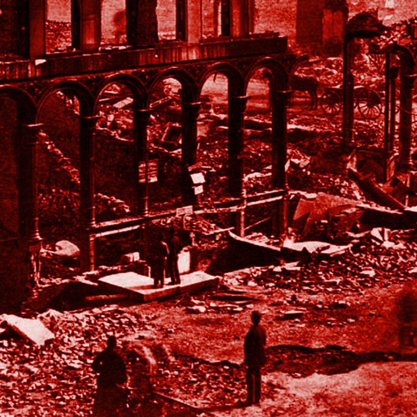 Episode 243 The Great Chicago Fire - A city wide tragedy in 1871 episode artwork