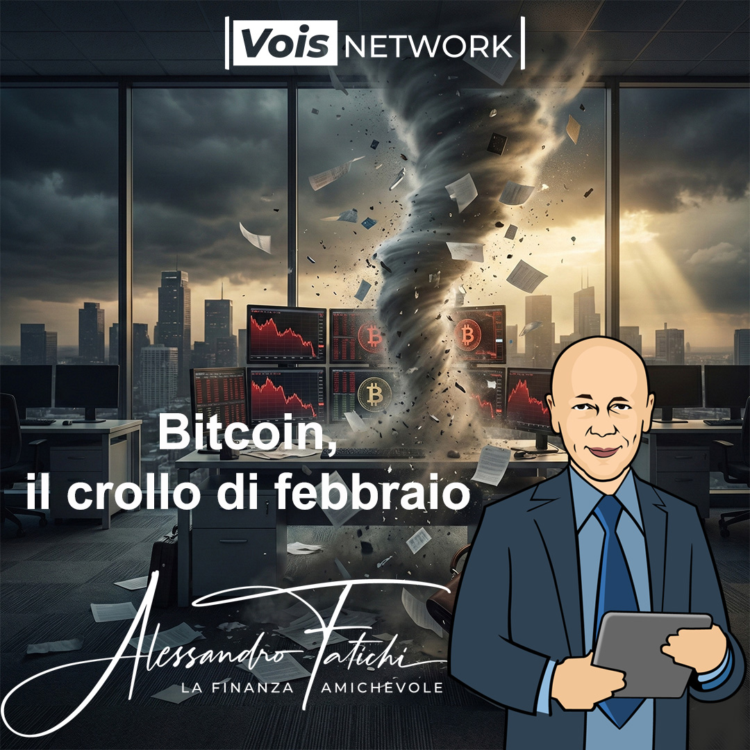 Bitcoin, il crollo di febbraio e cosa ci sta dicendo davvero il mercato