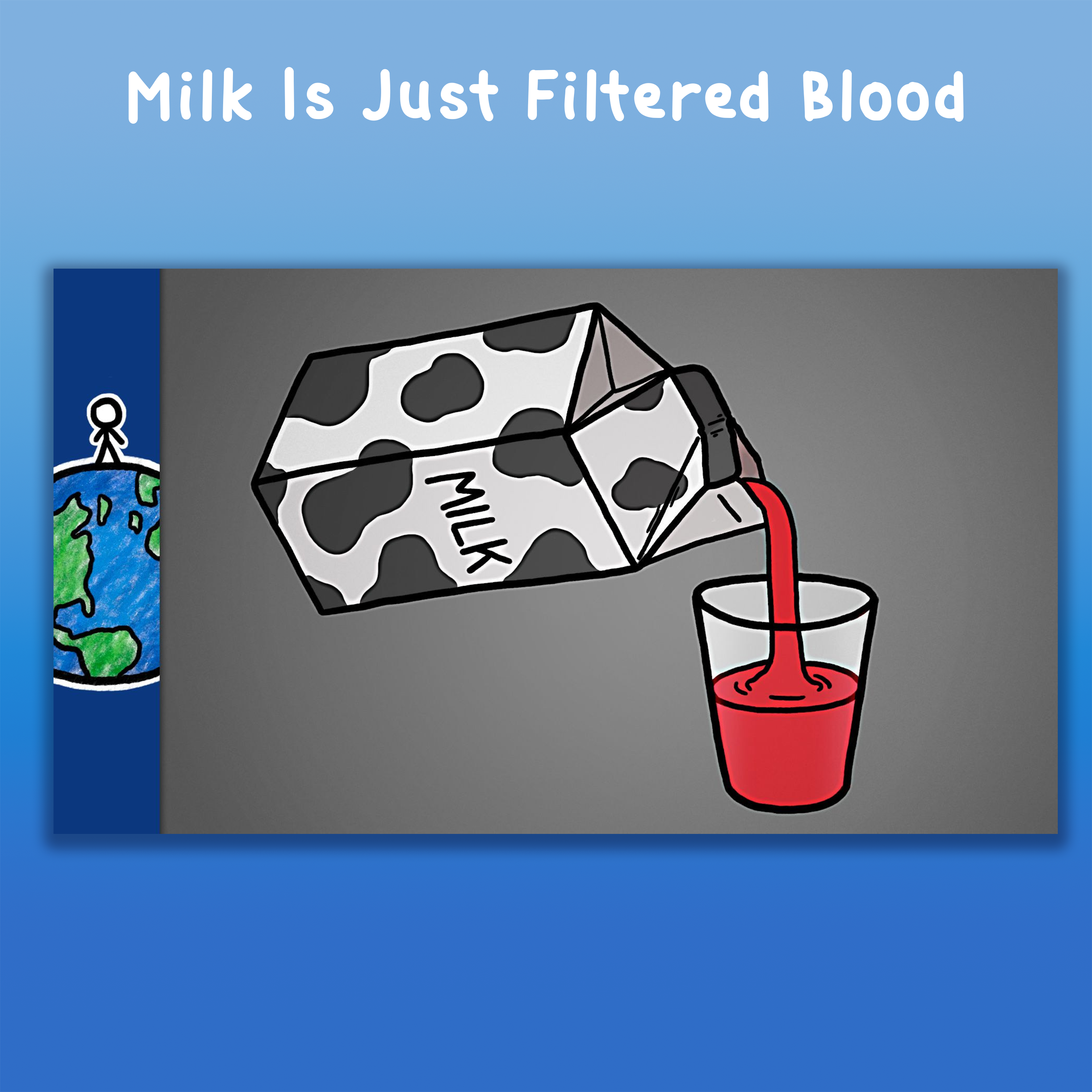 Milk Is Just Filtered Blood