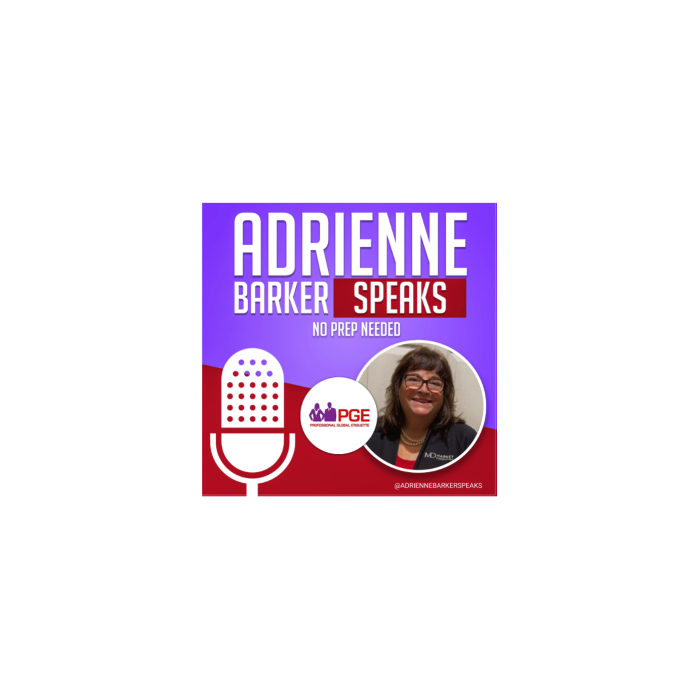 Adrienne Barker Speaks: No Prep Needed