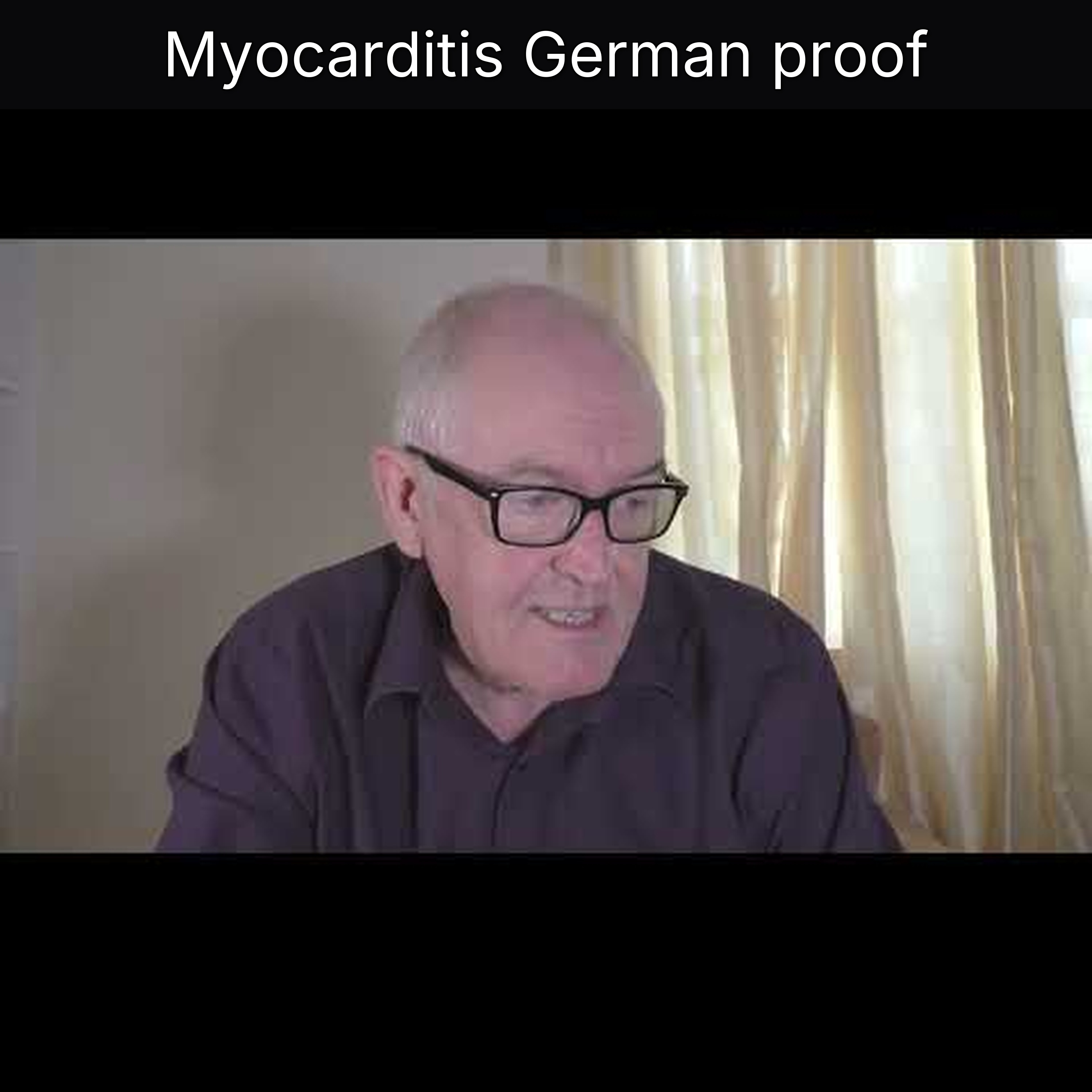 Myocarditis German proof episode artwork