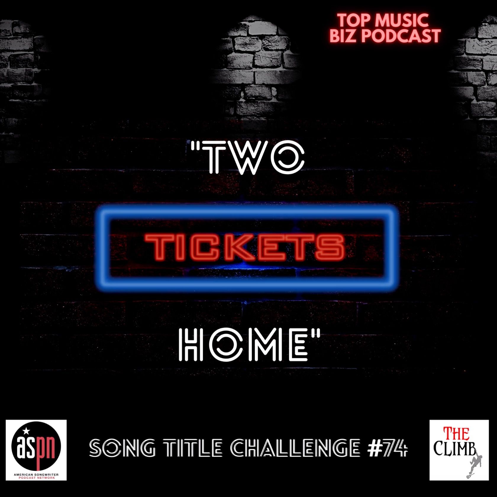 Song Title Challenge 074: "Two Tickets Home."