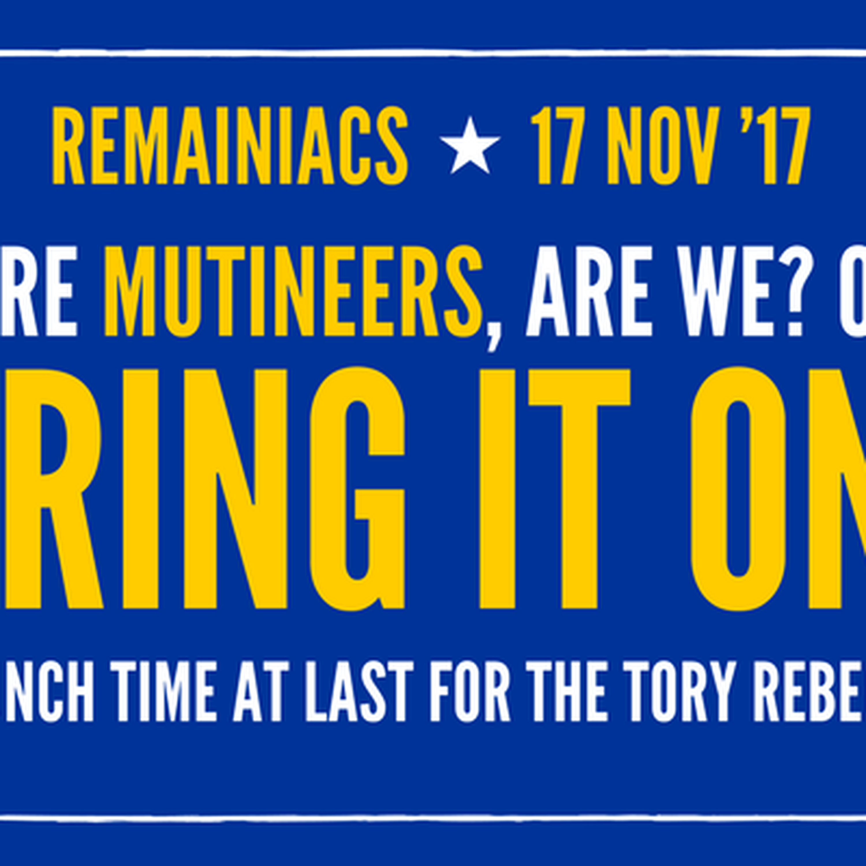 27: Crunch time for Tory Brexit Mutineers?