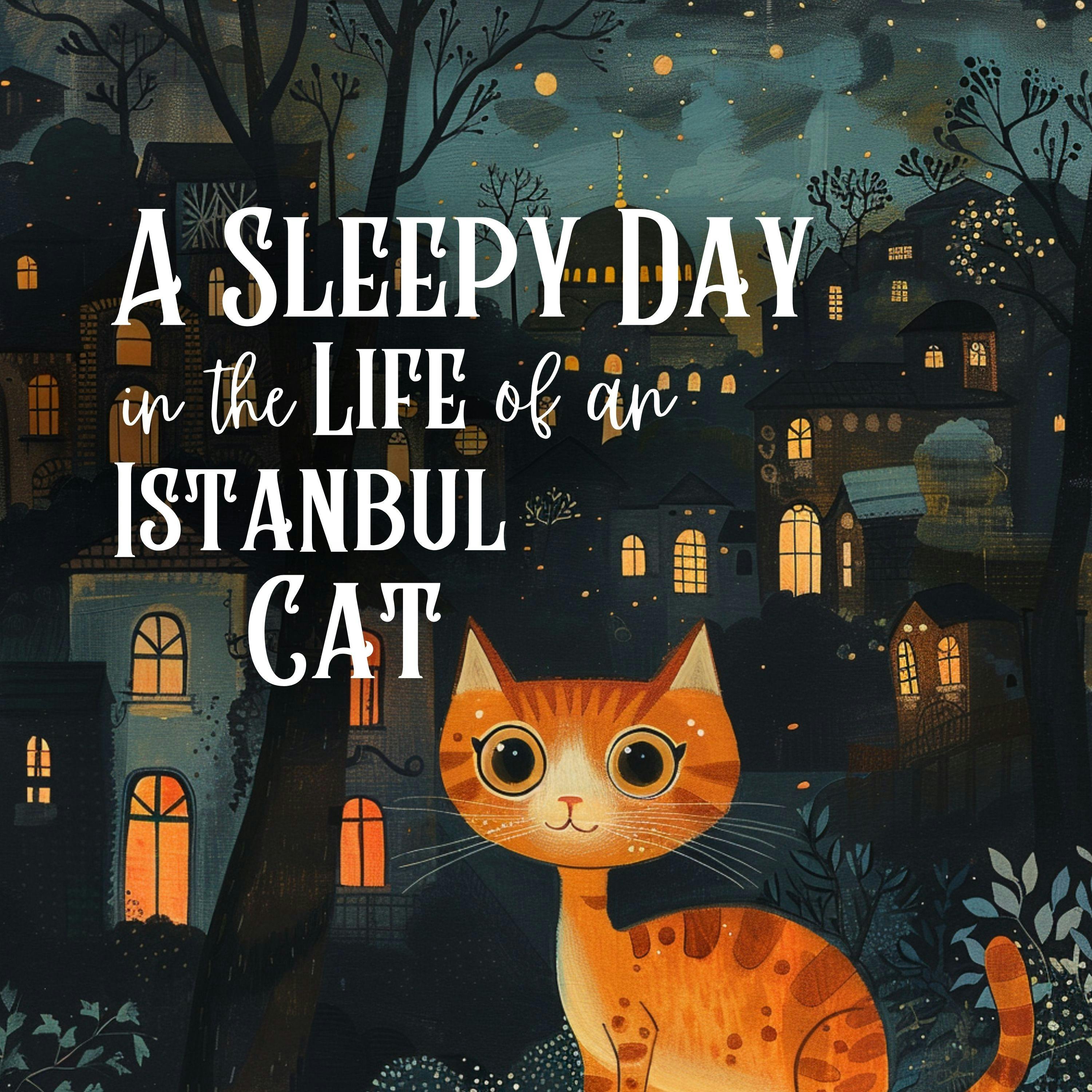 A Sleepy Day in the Life of an Istanbul Cat
