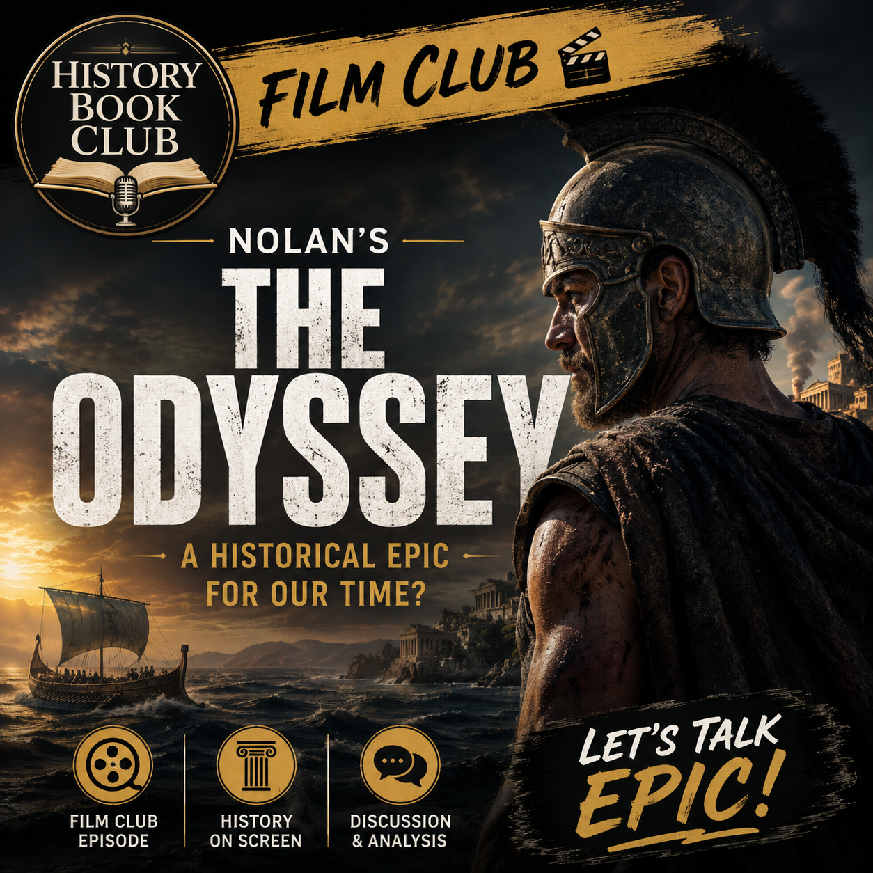 Bonus Film Club: The Odyssey (2026) episode artwork