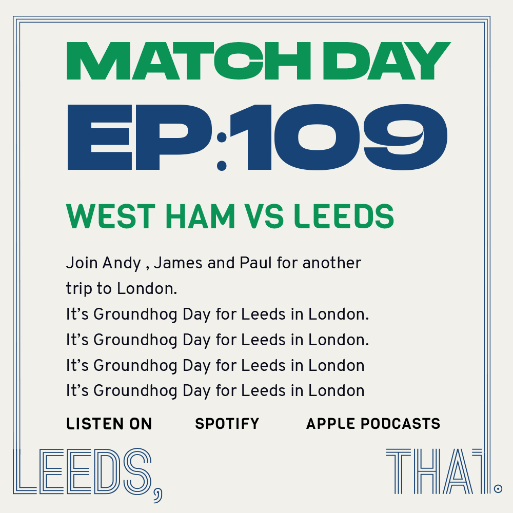 109 | Match Day - West Ham (A) 08/03/21 episode artwork