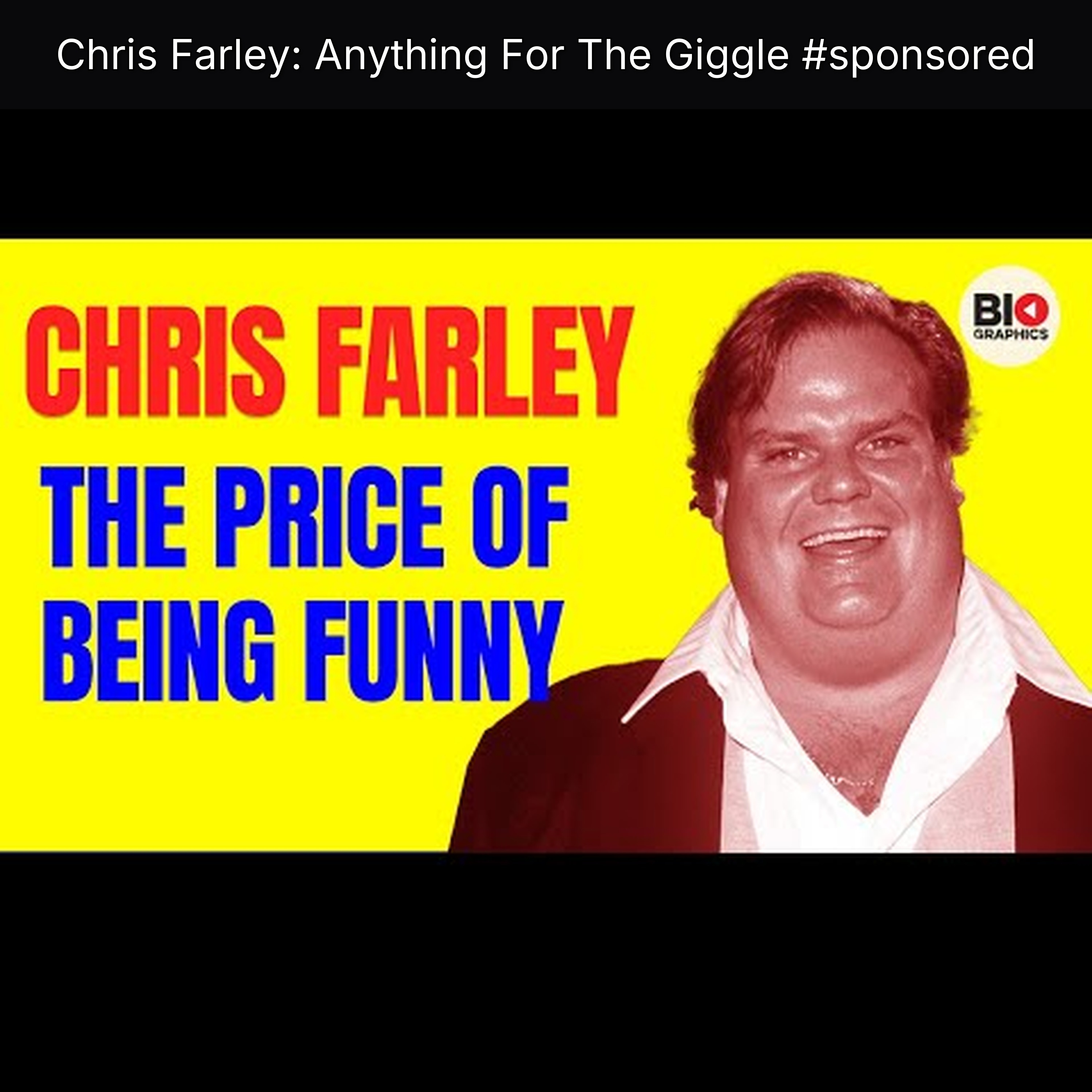 Chris Farley: Anything For The Giggle #sponsored