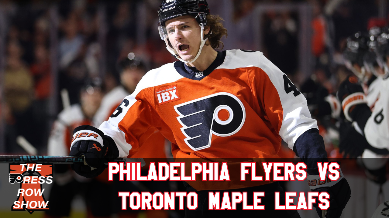 Philadelphia Flyers vs. Toronto Maple Leafs (1/8/25) - The Press Row Show: Pregame, INTs, Postgame